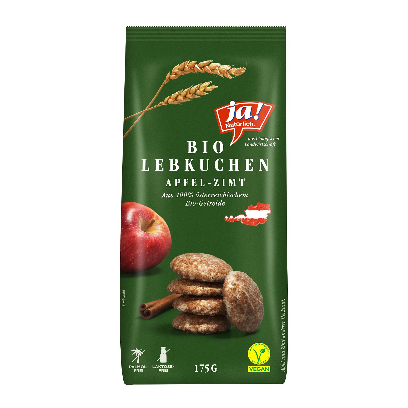Ja! Natürlich Bio Lebkuchen Apfel-Zimt