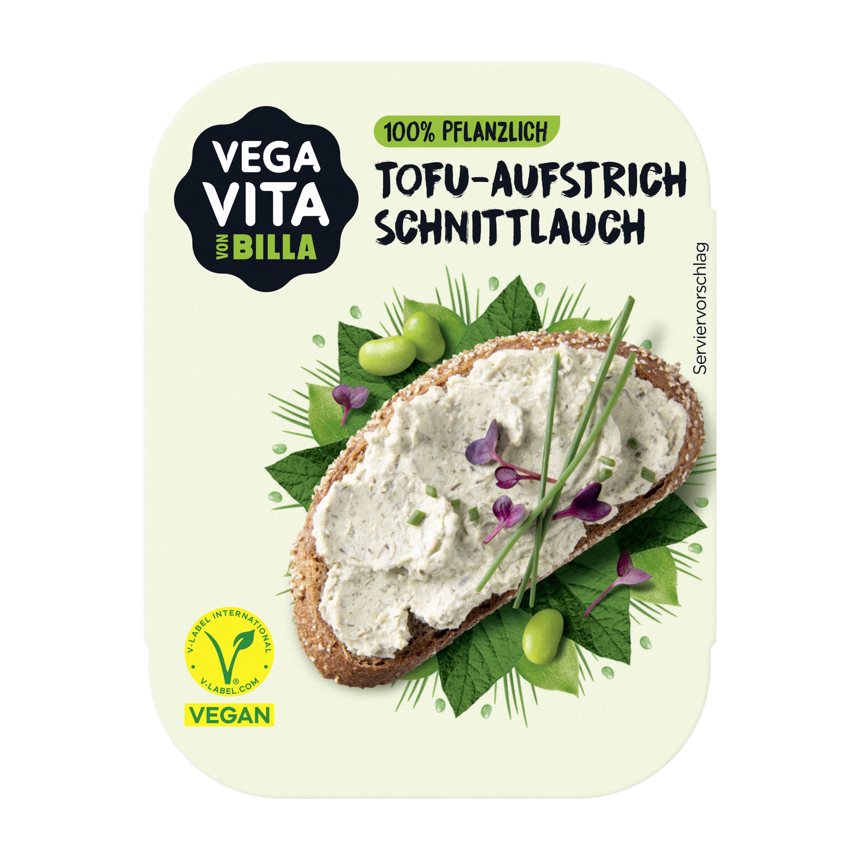 Vegavita Tofu-Aufstrich Schnittlauch
