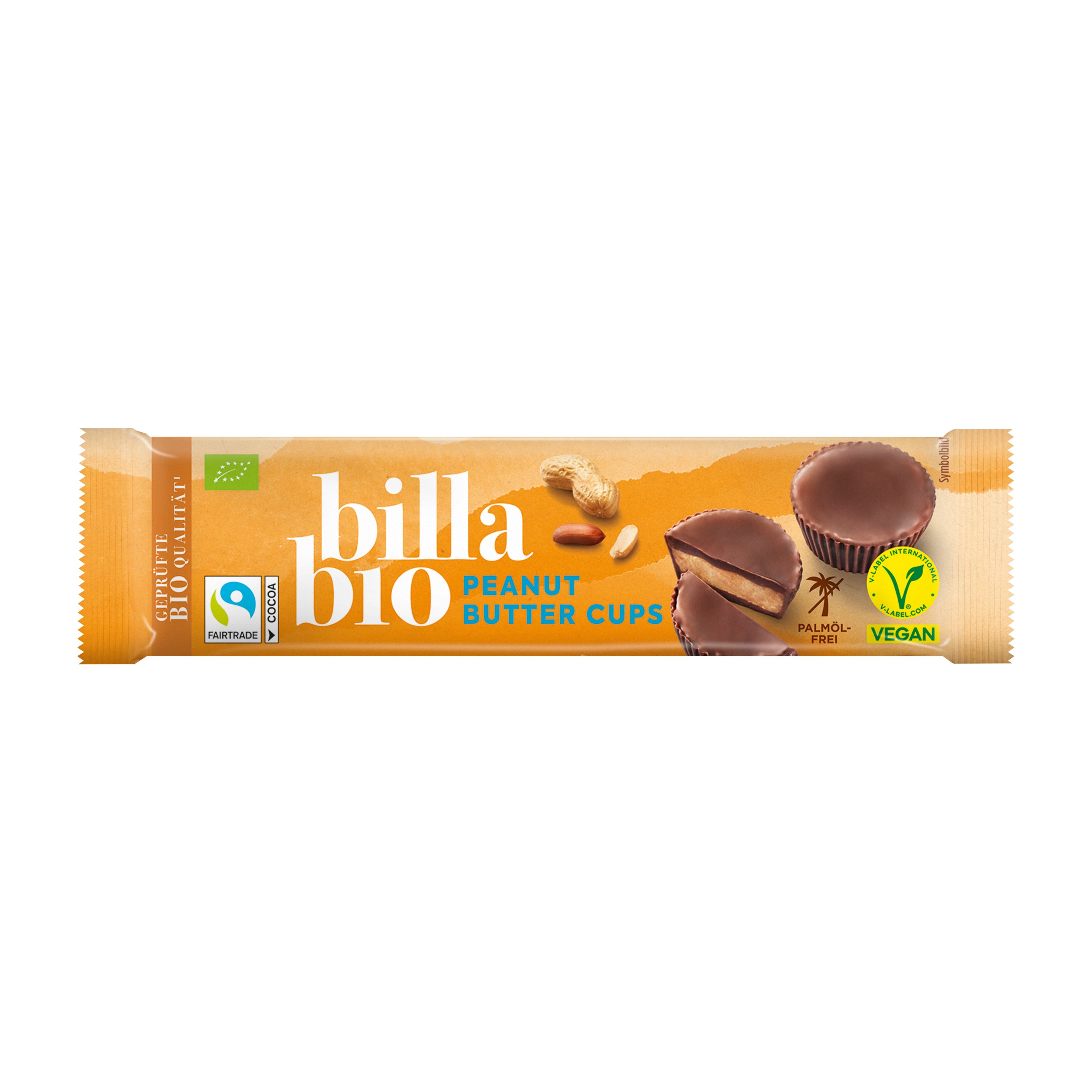 BILLA Bio Peanut Butter Cups