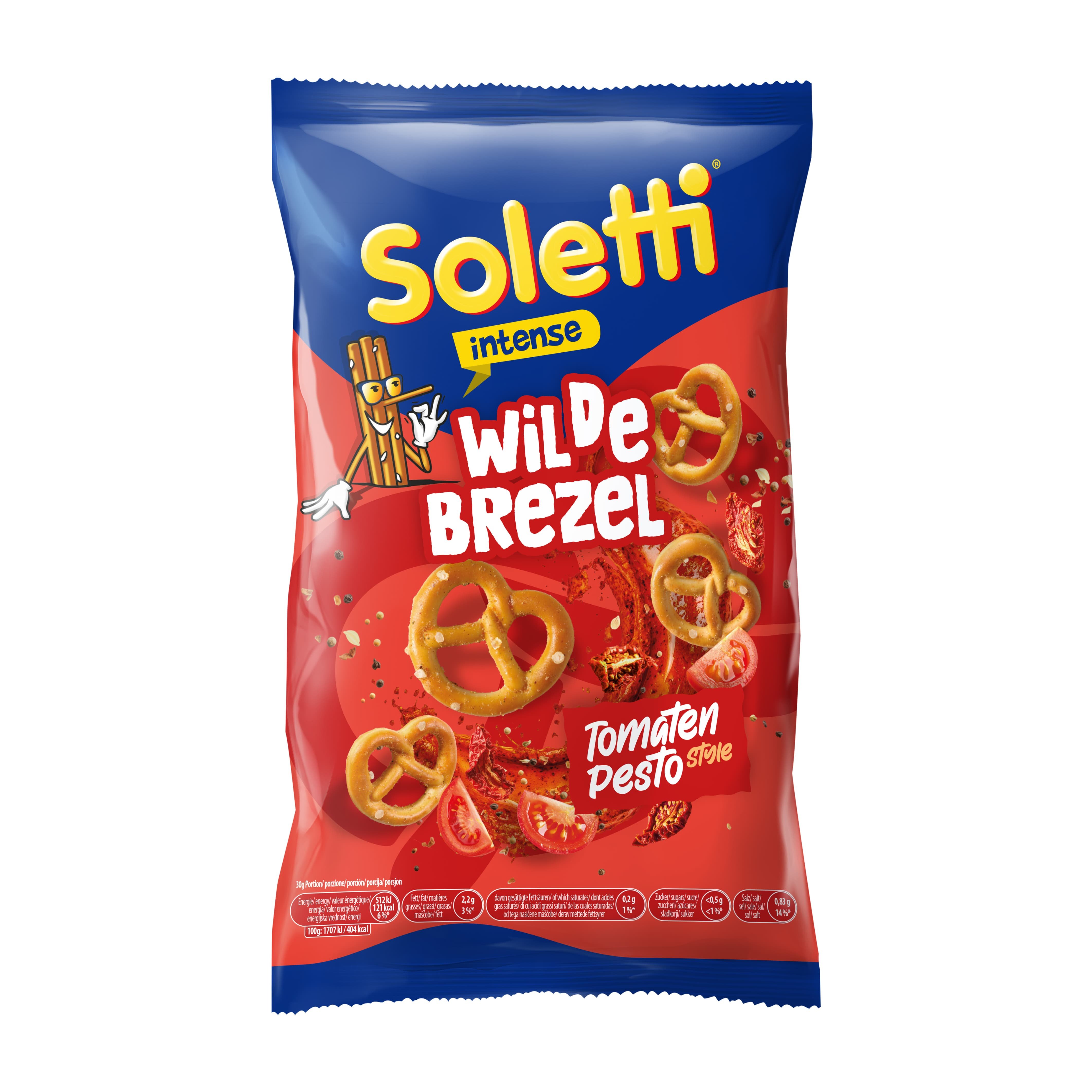 Soletti intense Wilde Brezel Tomate & Pesto