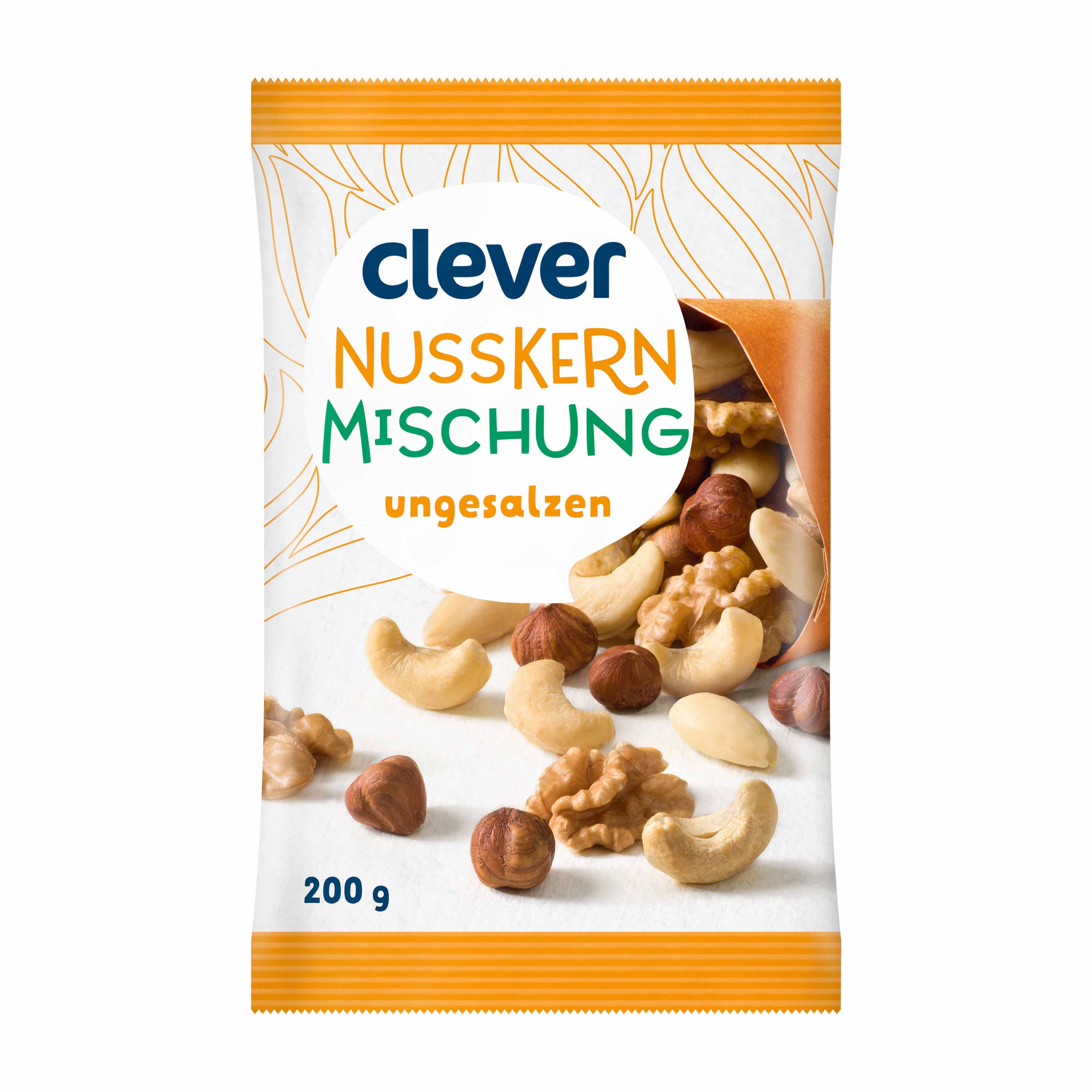 Clever Nusskernmischung