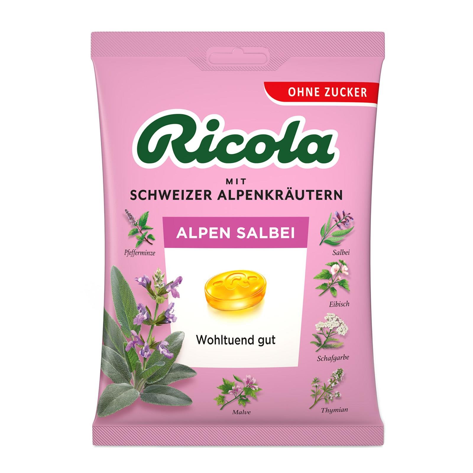 Ricola Salbei zuckerfrei