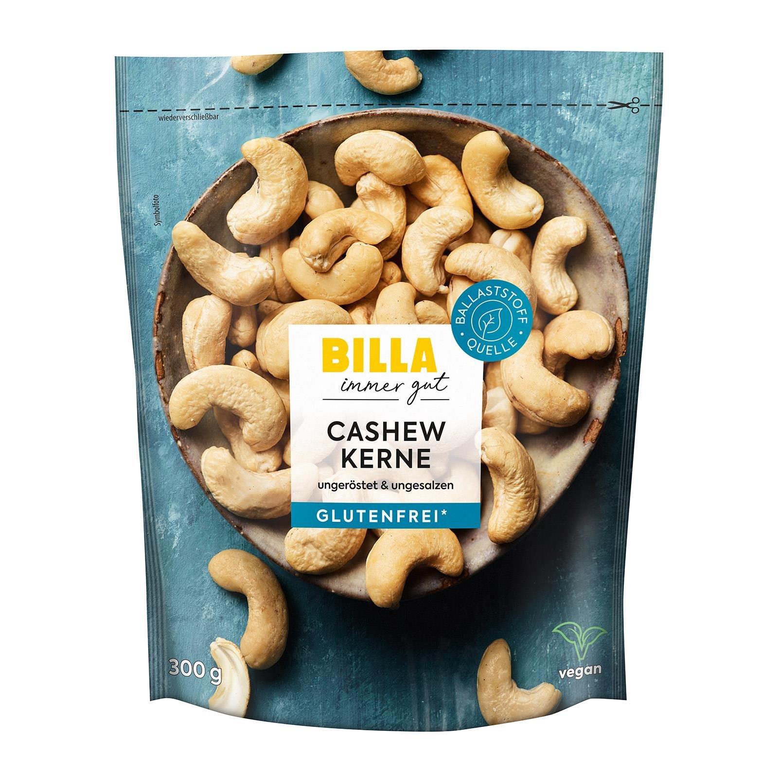 BILLA Cashew Kerne ungesalzen