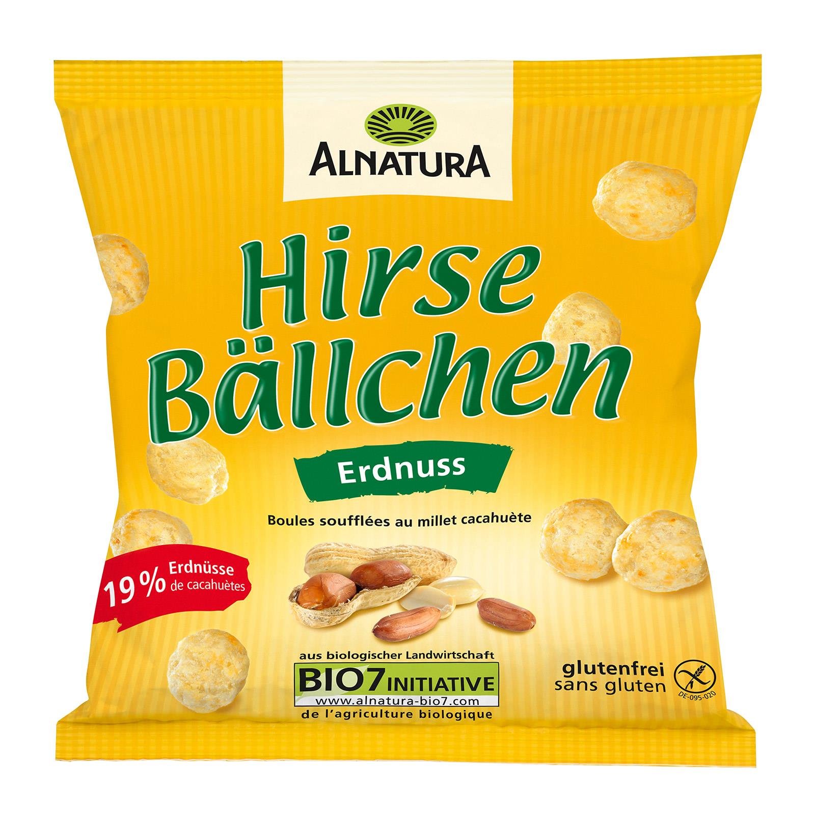 Alnatura Hirsebällchen Erdnuss