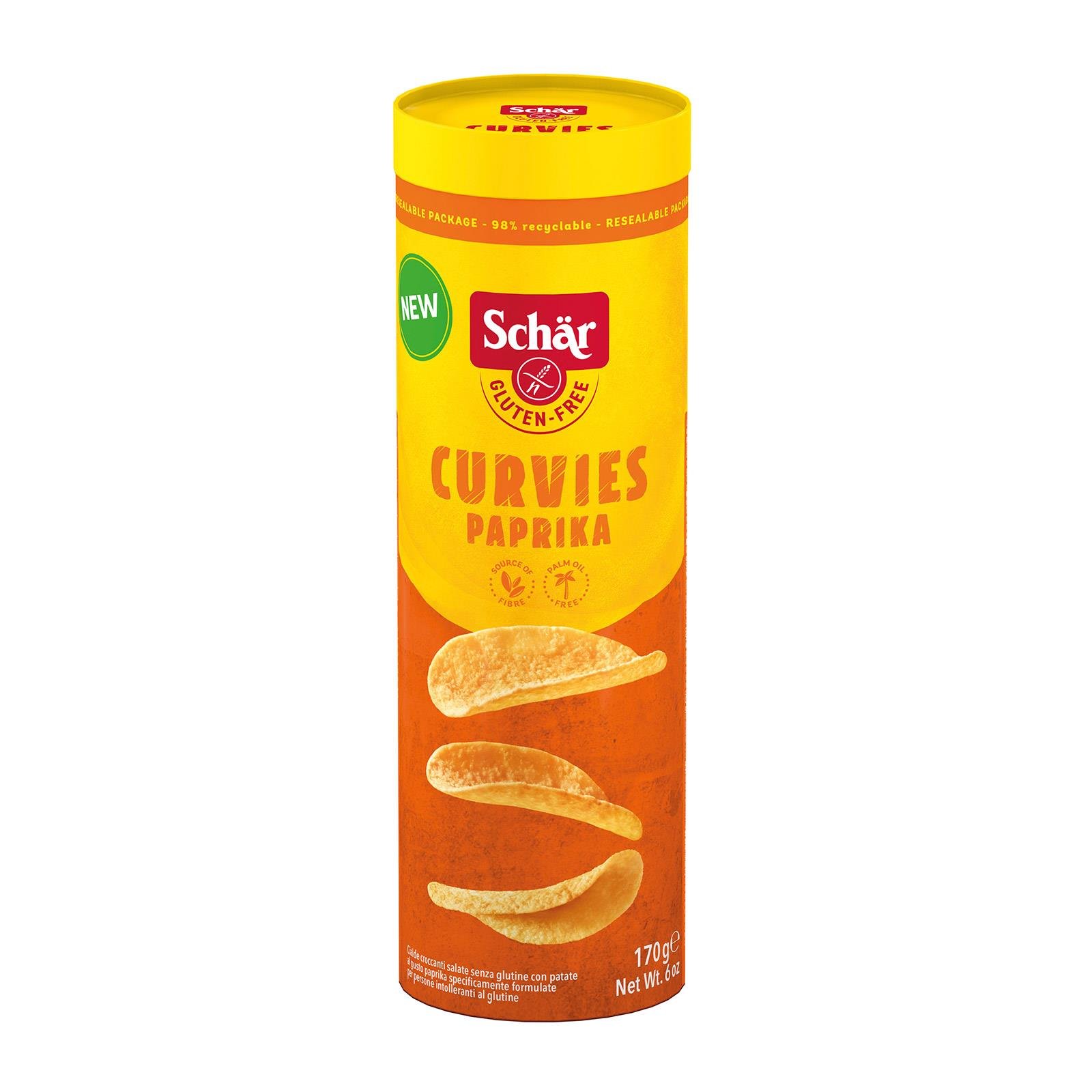 Schär Curvies Paprika Glutenfrei