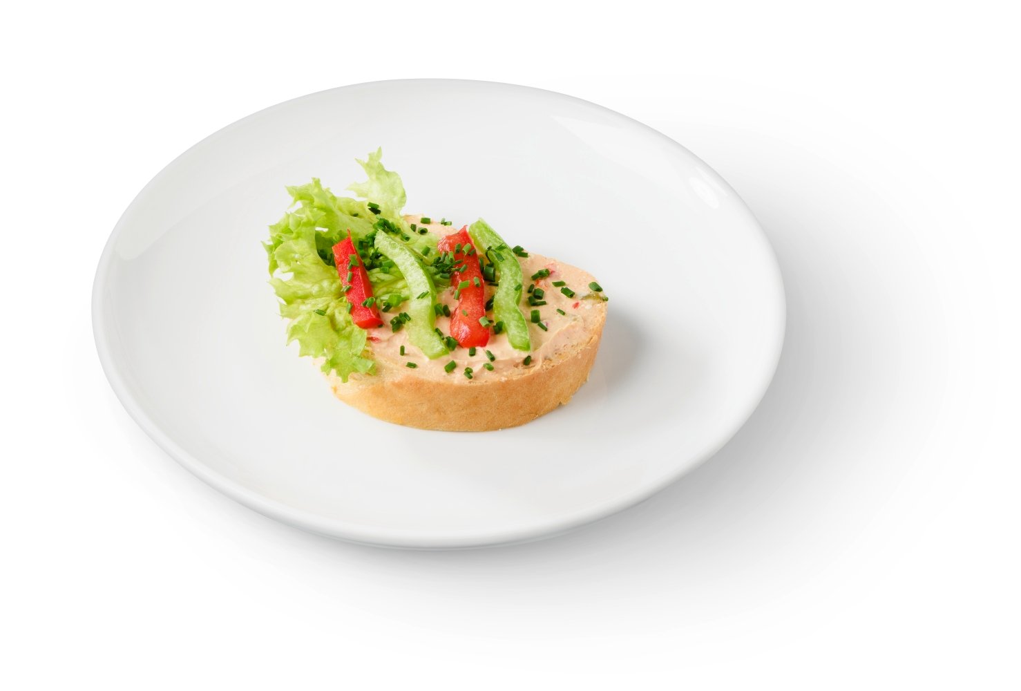 Sandwich-Brötchen mit Liptauer
