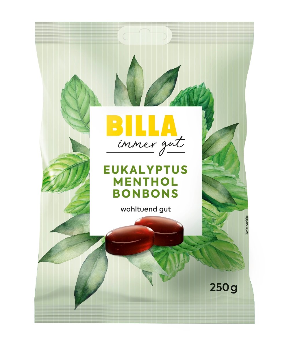 BILLA Eukalyptus Menthol Bonbons