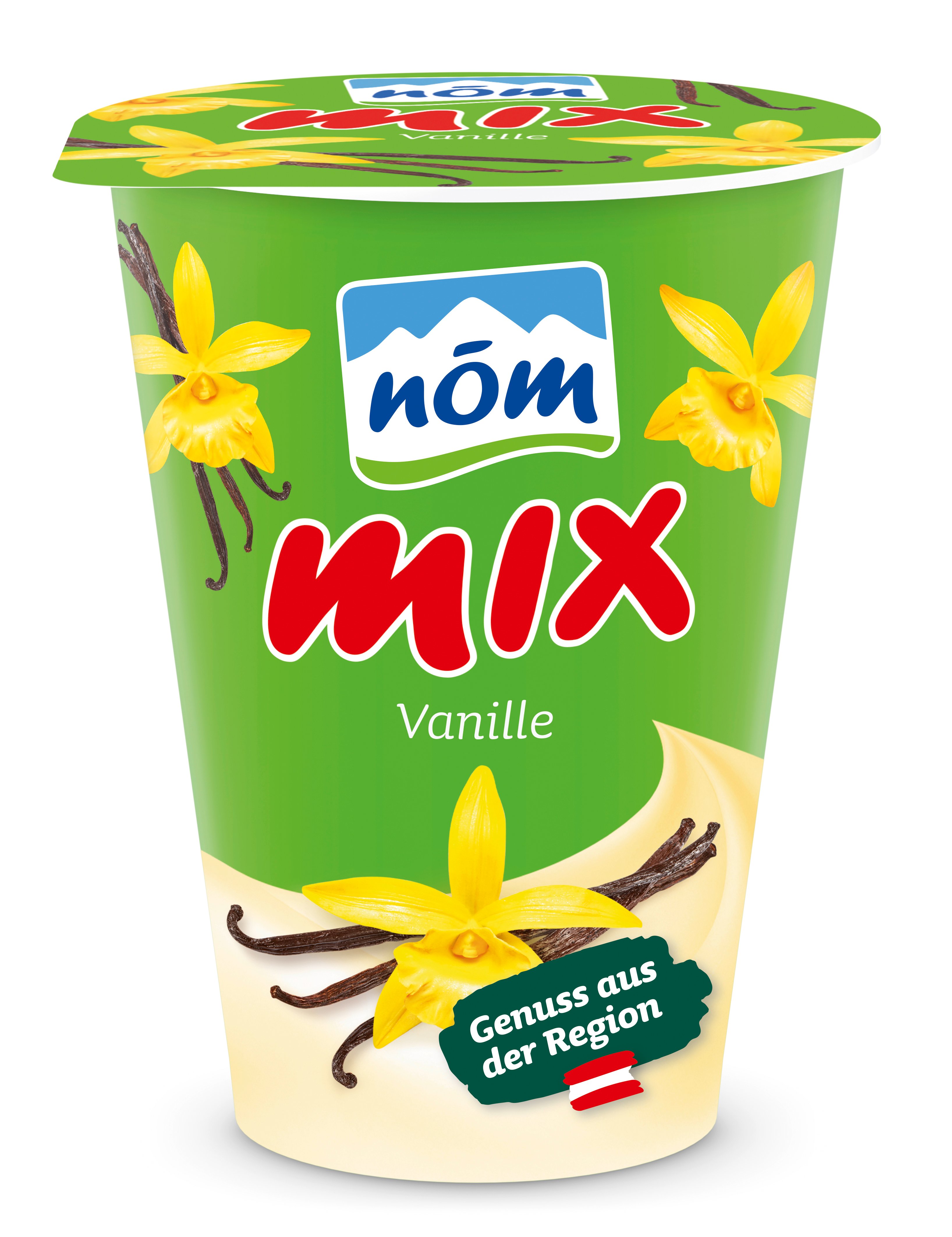 nöm mix Vanille Fruchtjoghurt