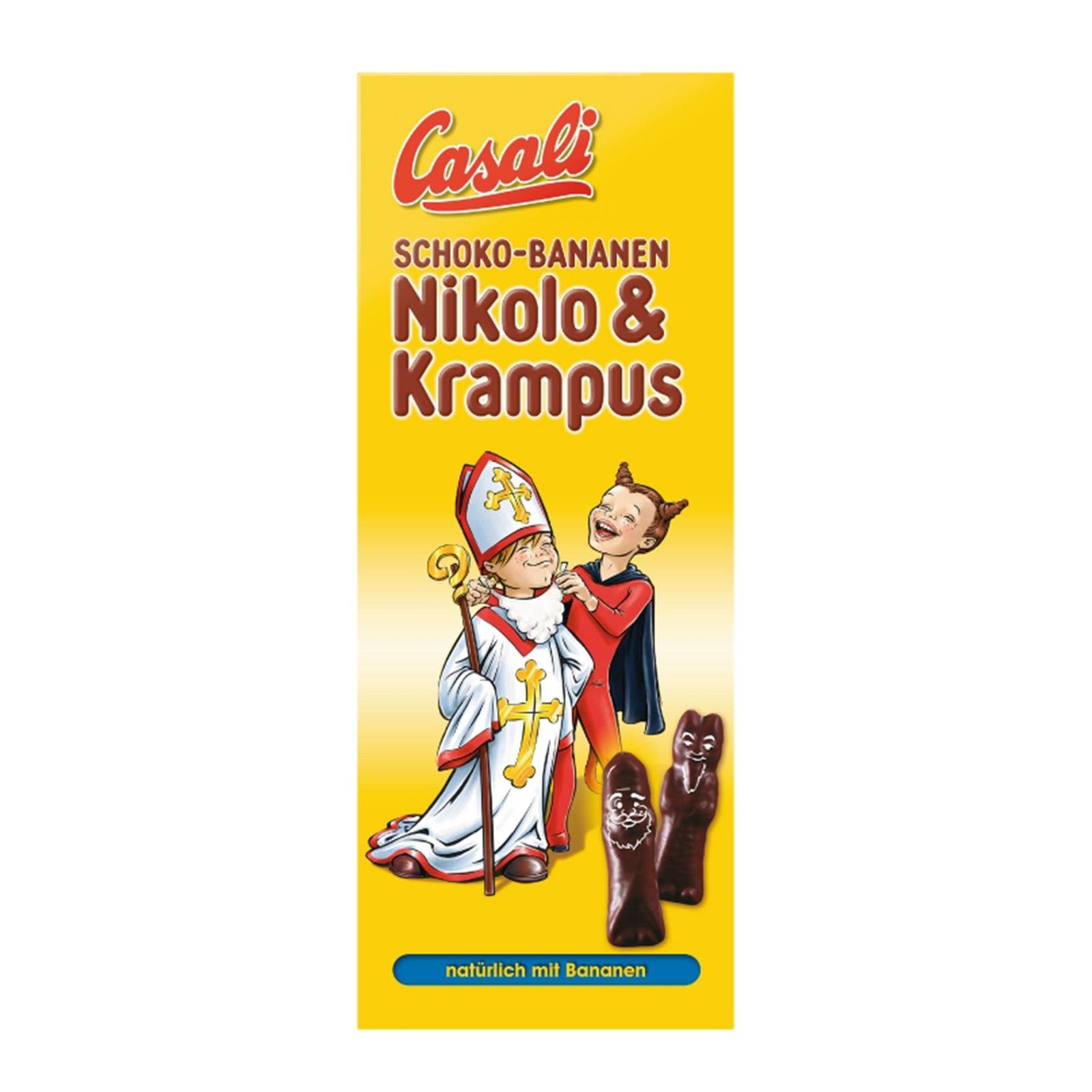 Casali Schoko-Bananen Nikolo & Krampus