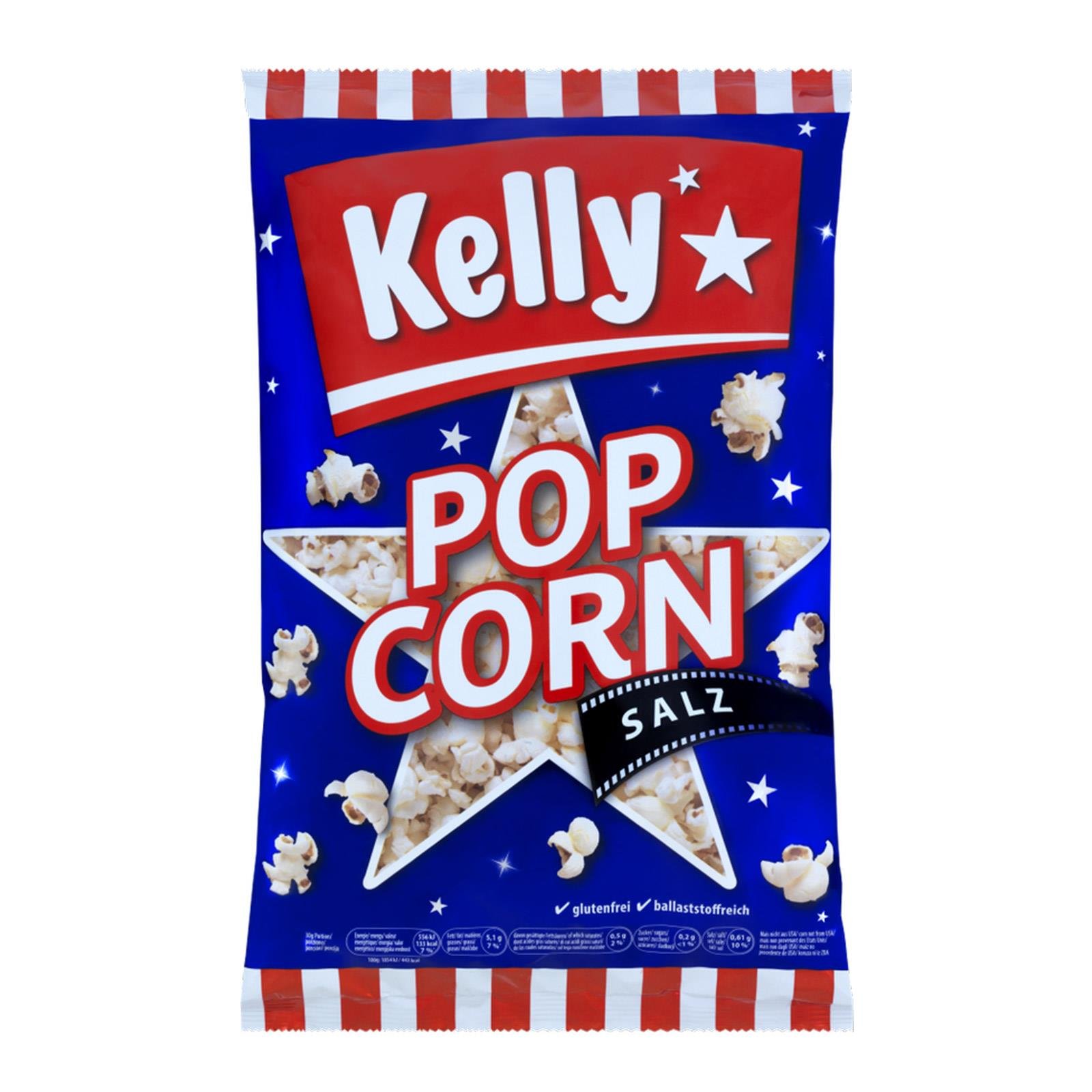 Kelly's Popcorn gesalzen