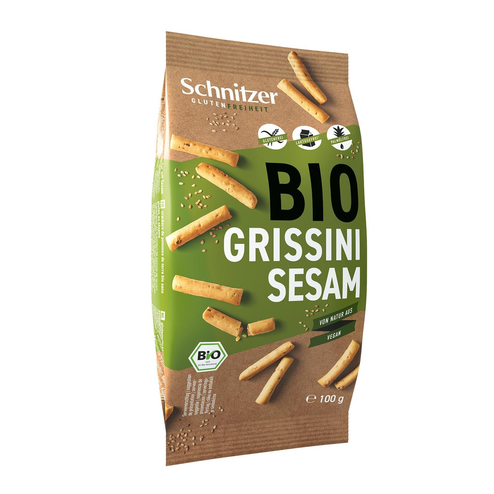 Schnitzer Grissini Sesam Glutenfrei