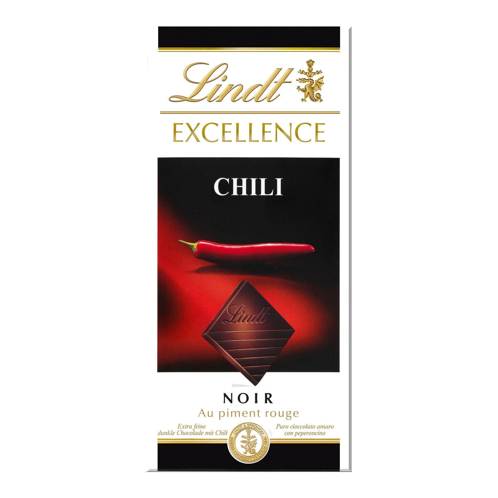 Lindt Excellence Chili Noir