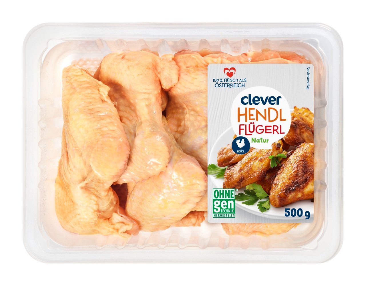 Clever Hendl-Flügerl
