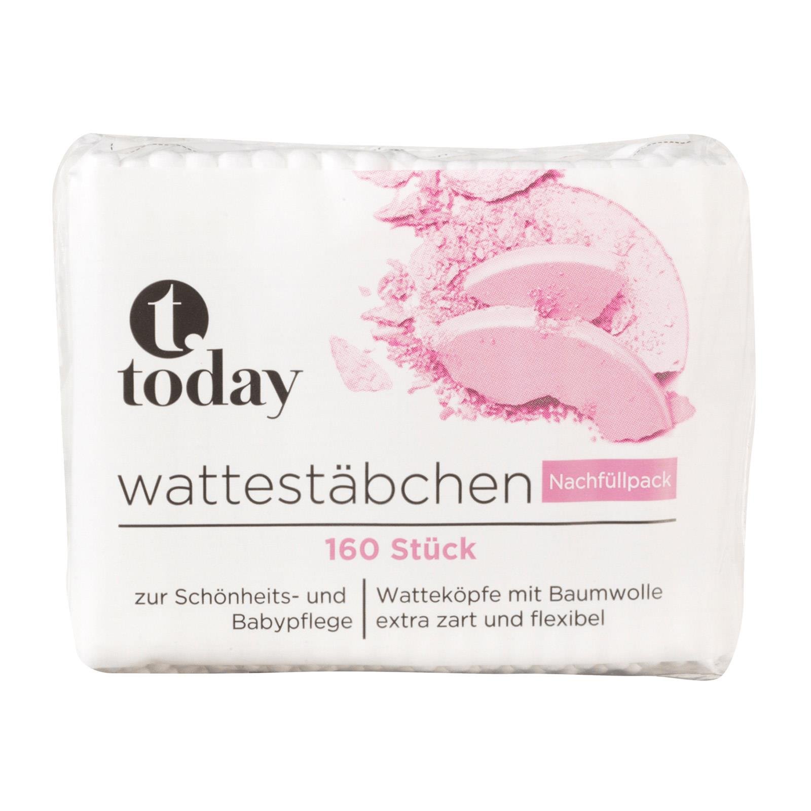 Today Wattestäbchen Nachfüllpack