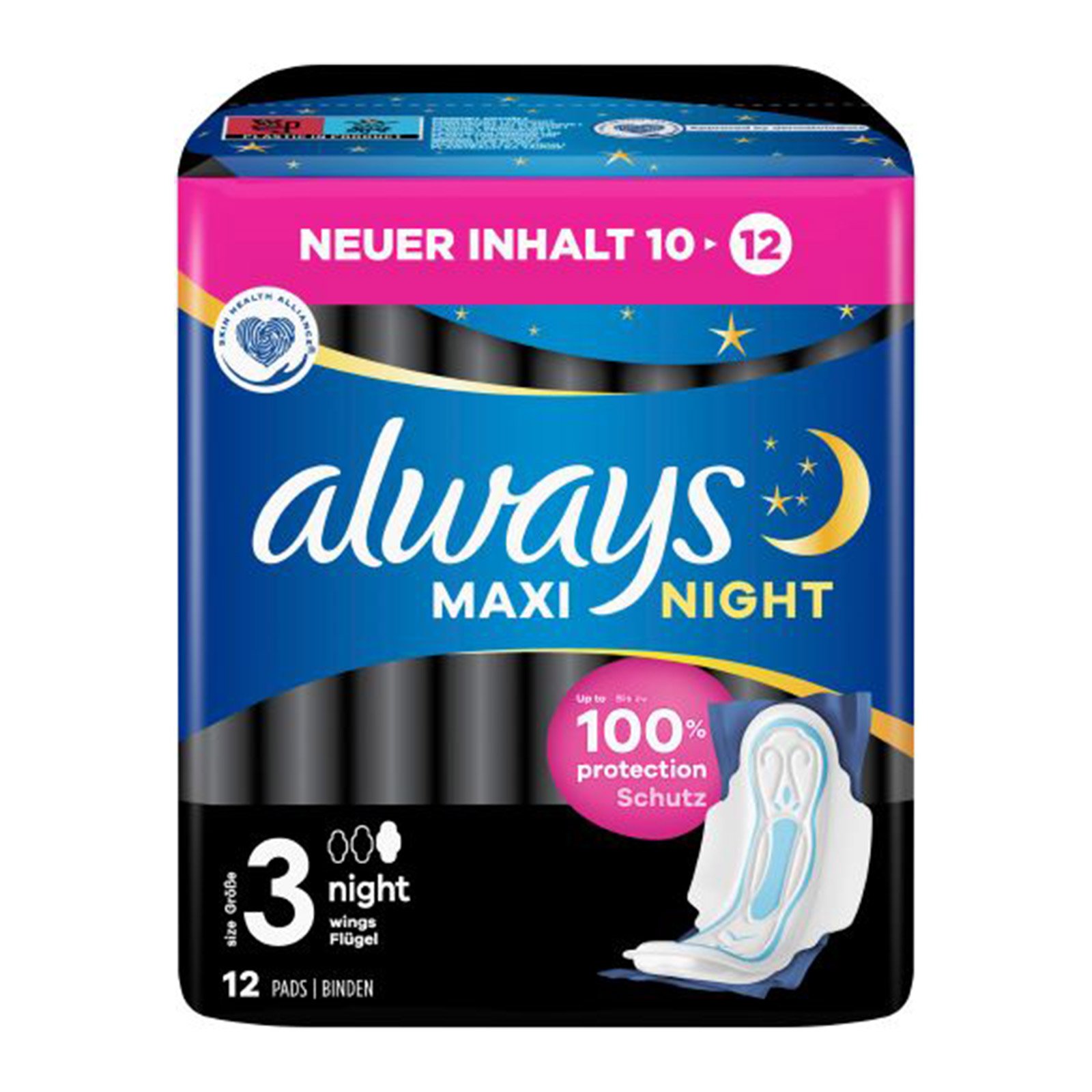 Always Maxi Binde Night mit Flügeln