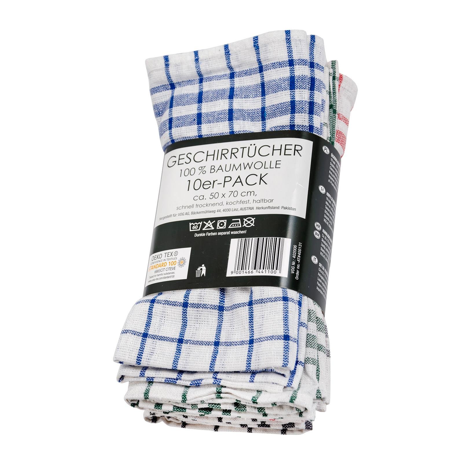 Geschirrtücher 50x70, 10er
