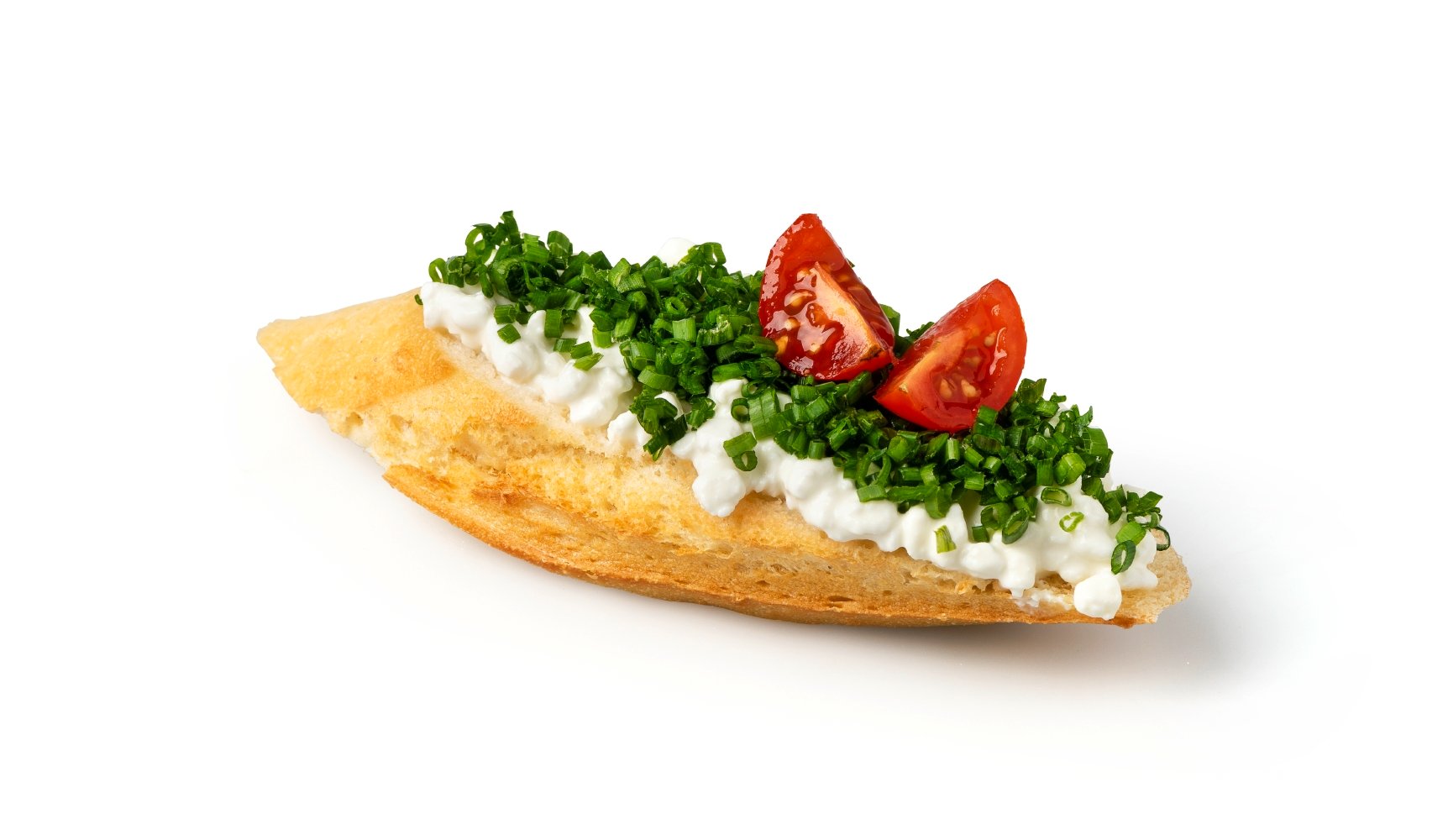 Baguette Brötchen Schnittlauch