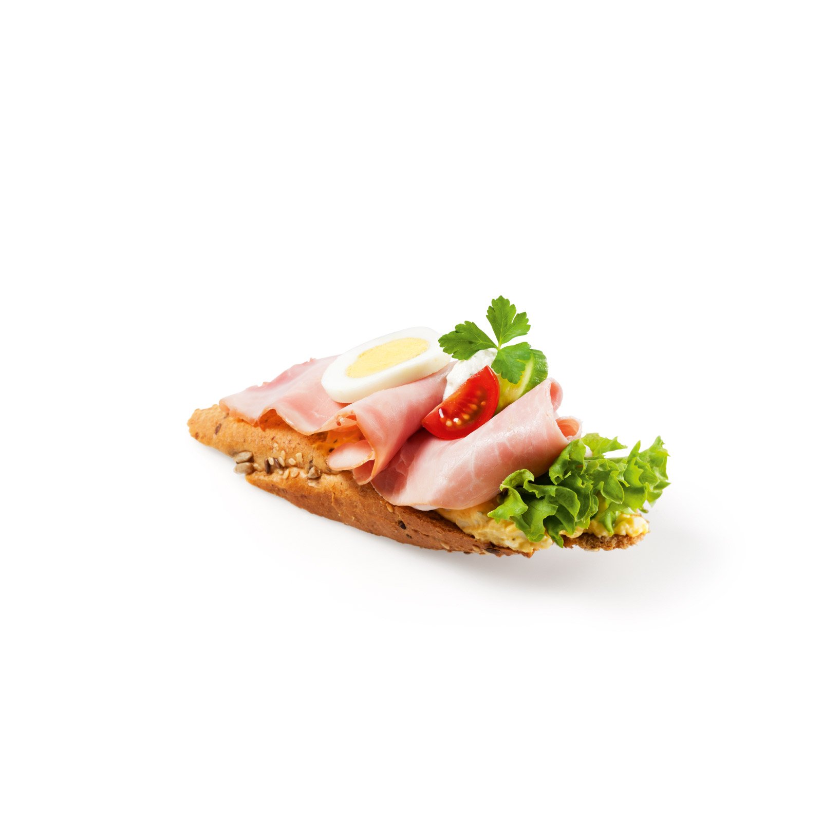 Baguette Brötchen Putenschinken