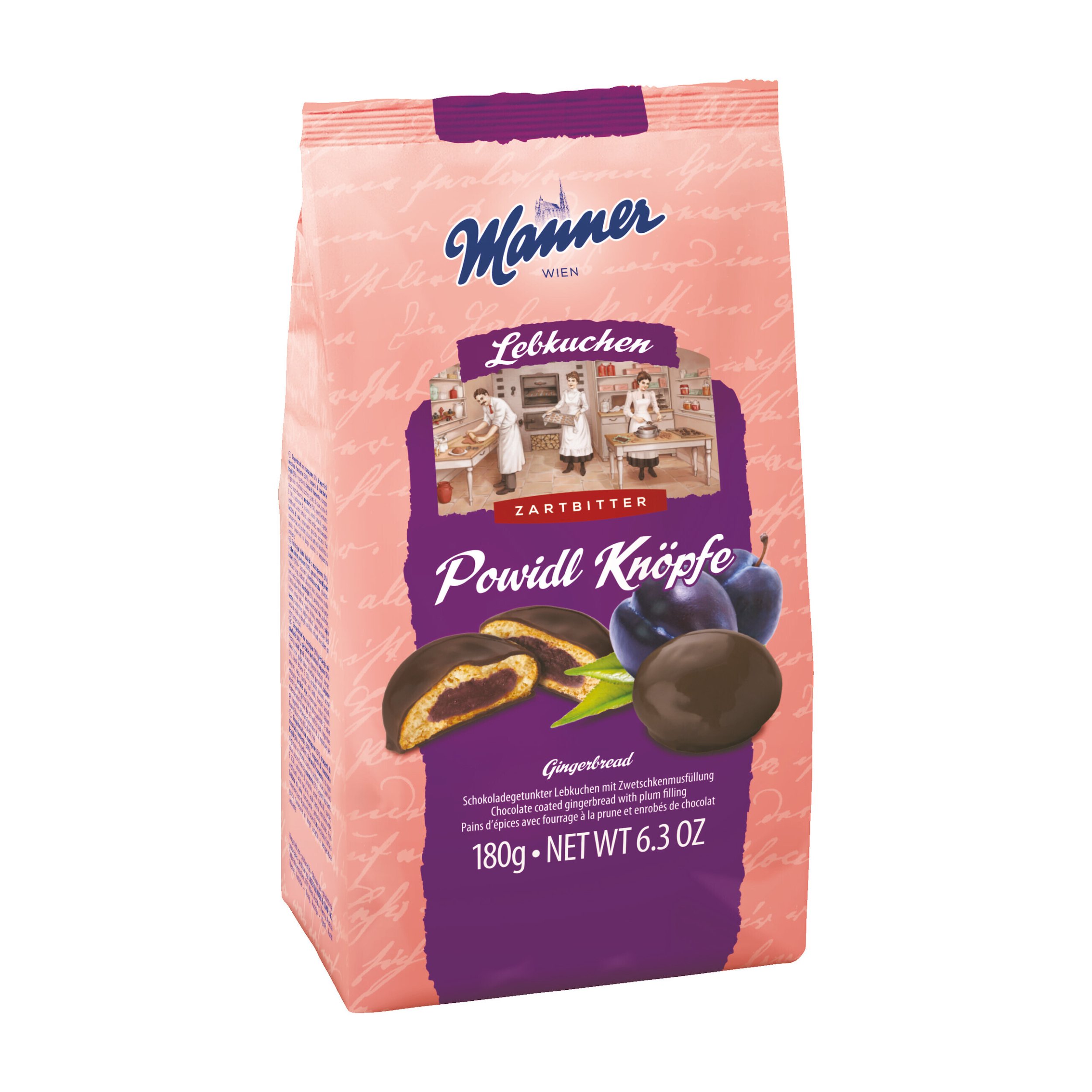 Manner Powidl Knöpfe Vegan
