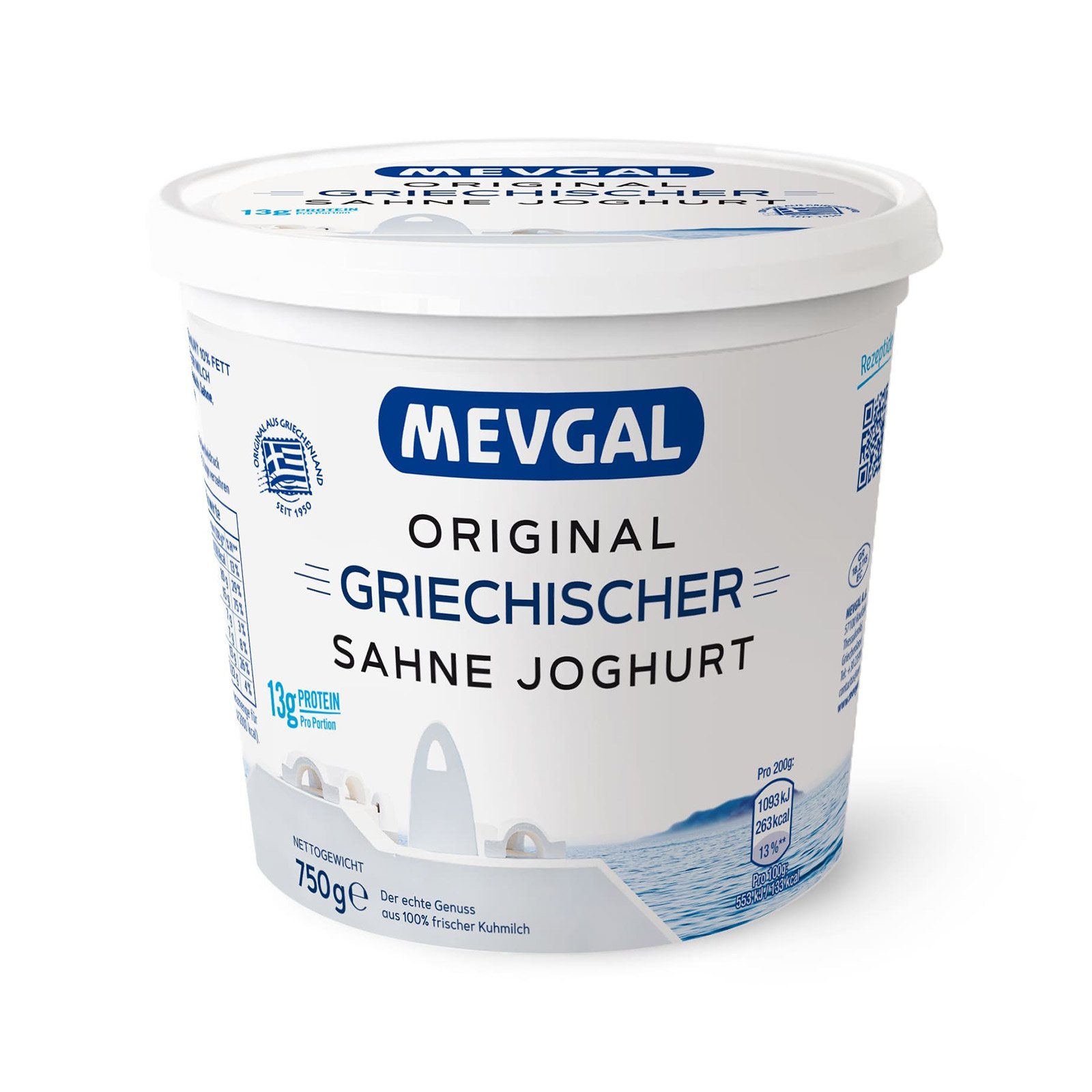 Mevgal Griechischer Joghurt 10%