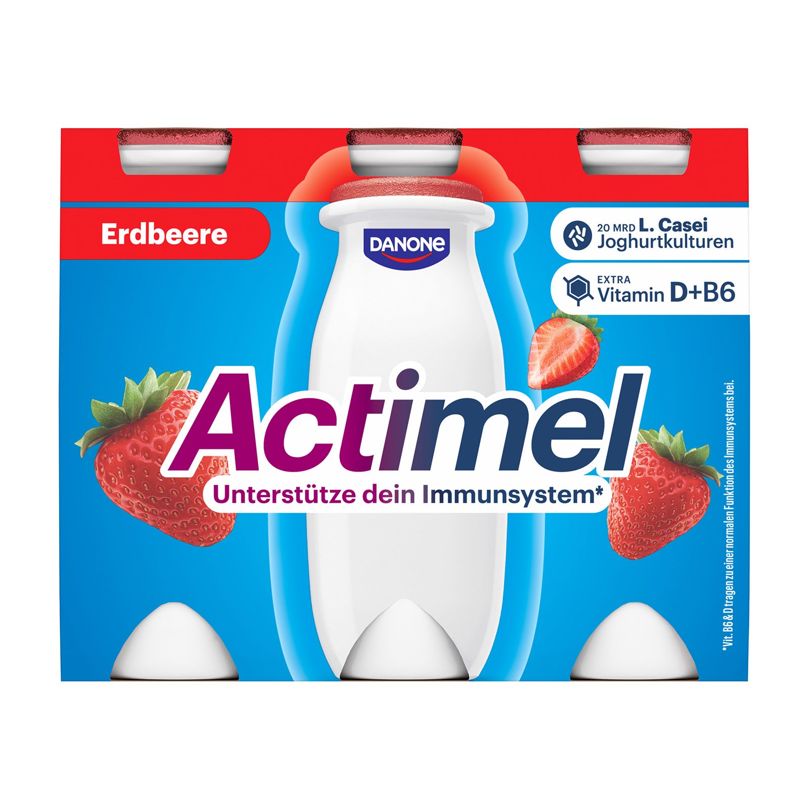 Danone Actimel Erdbeere