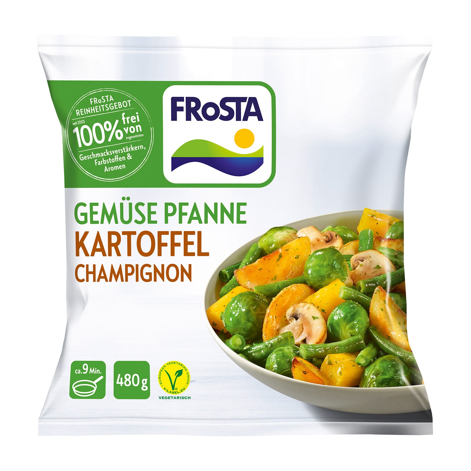 Frosta Gemüse Pfanne Kartoffel Champignon