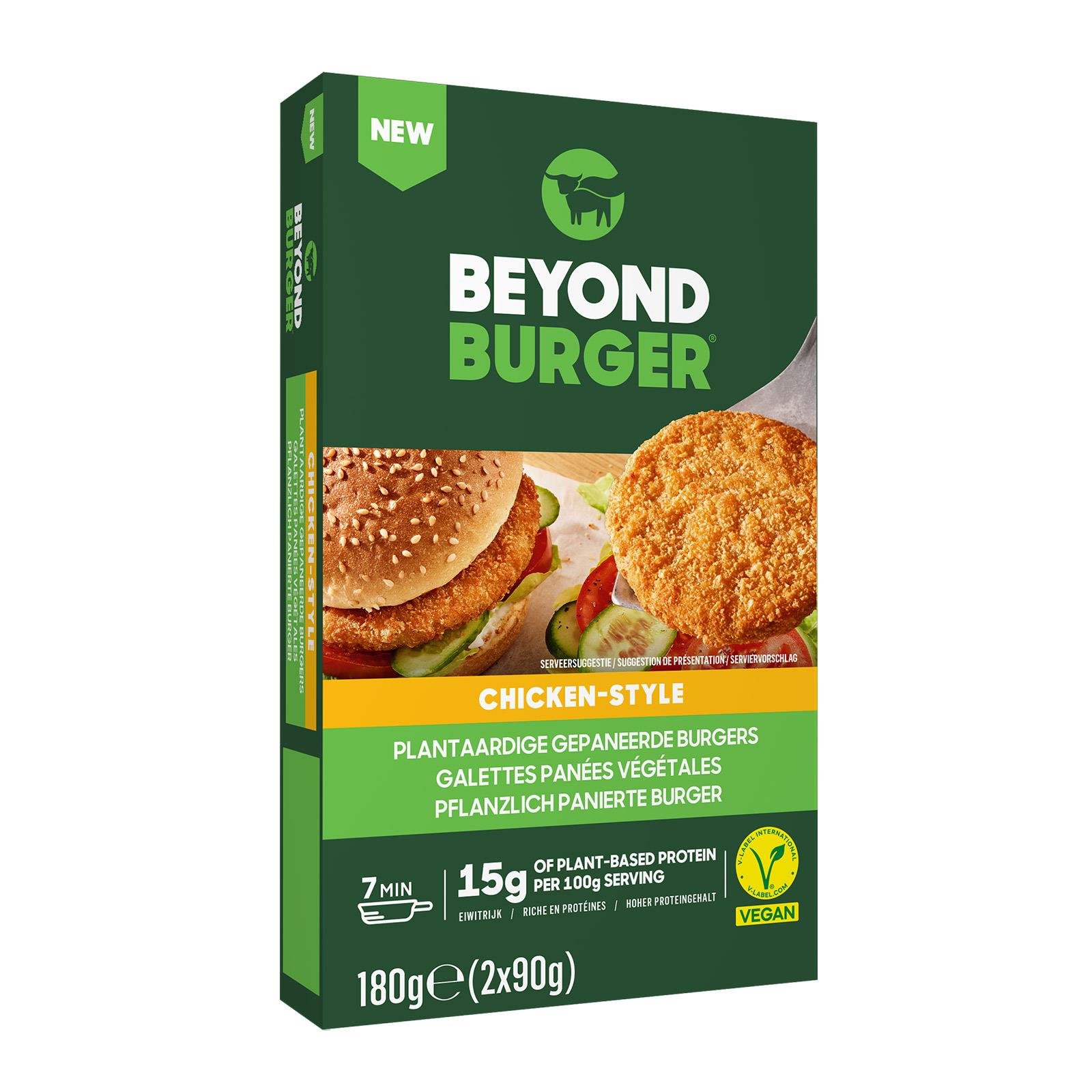 Beyond Meat Burger Chicken-Style