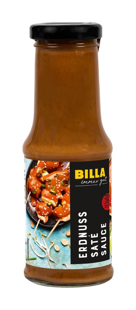 BILLA Erdnuss Saté Sauce