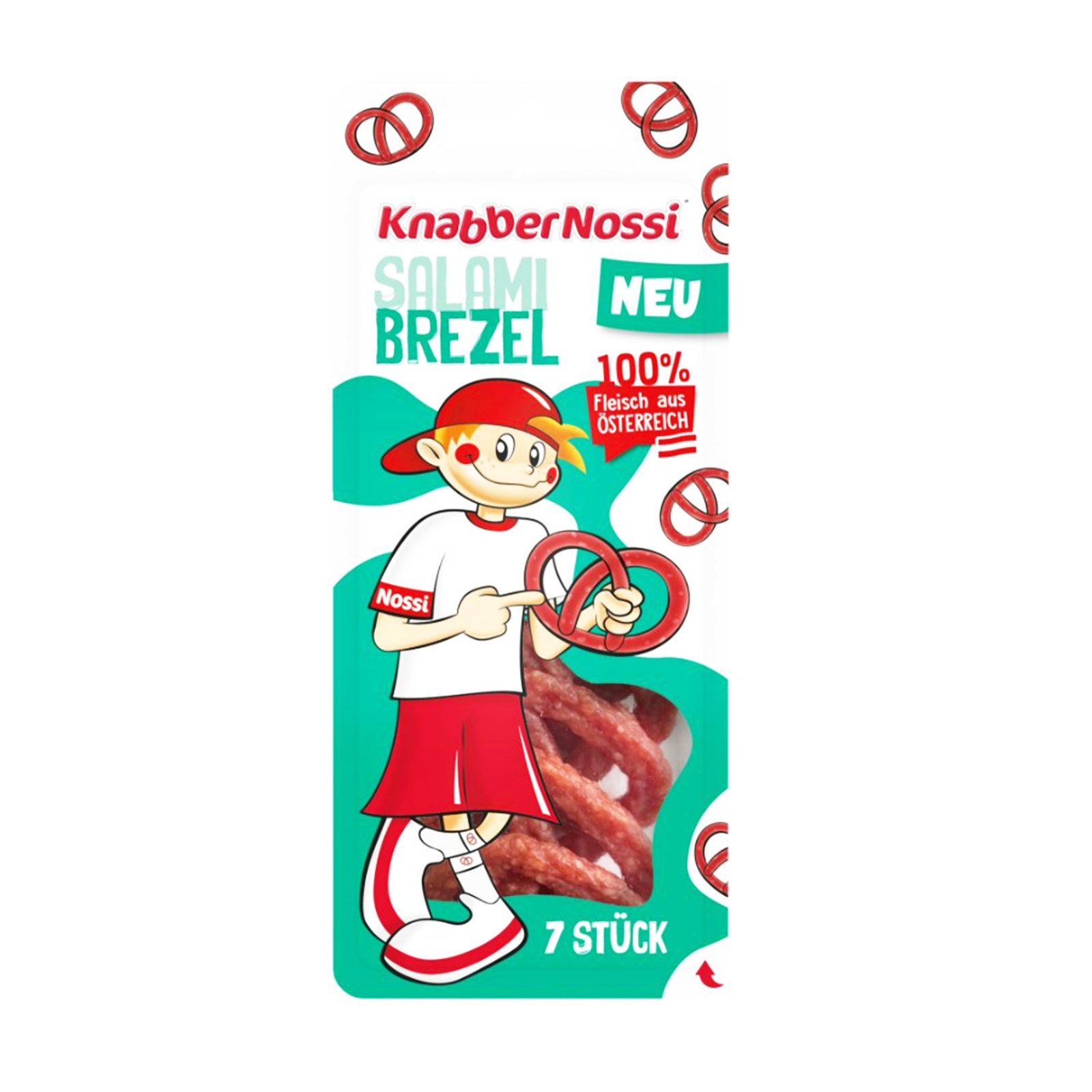 Knabber Nossi Salami Brezel