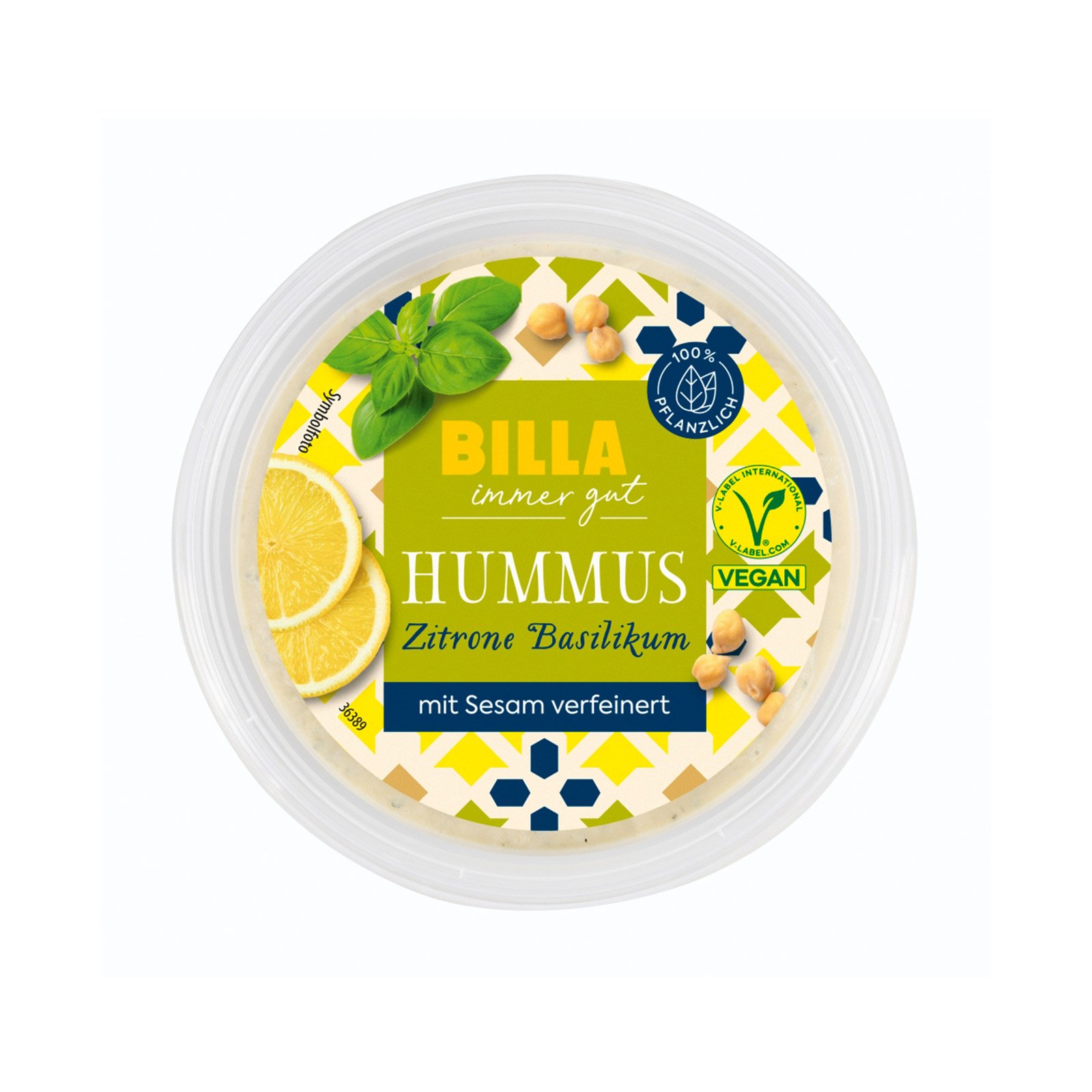 BILLA Hummus Zitrone