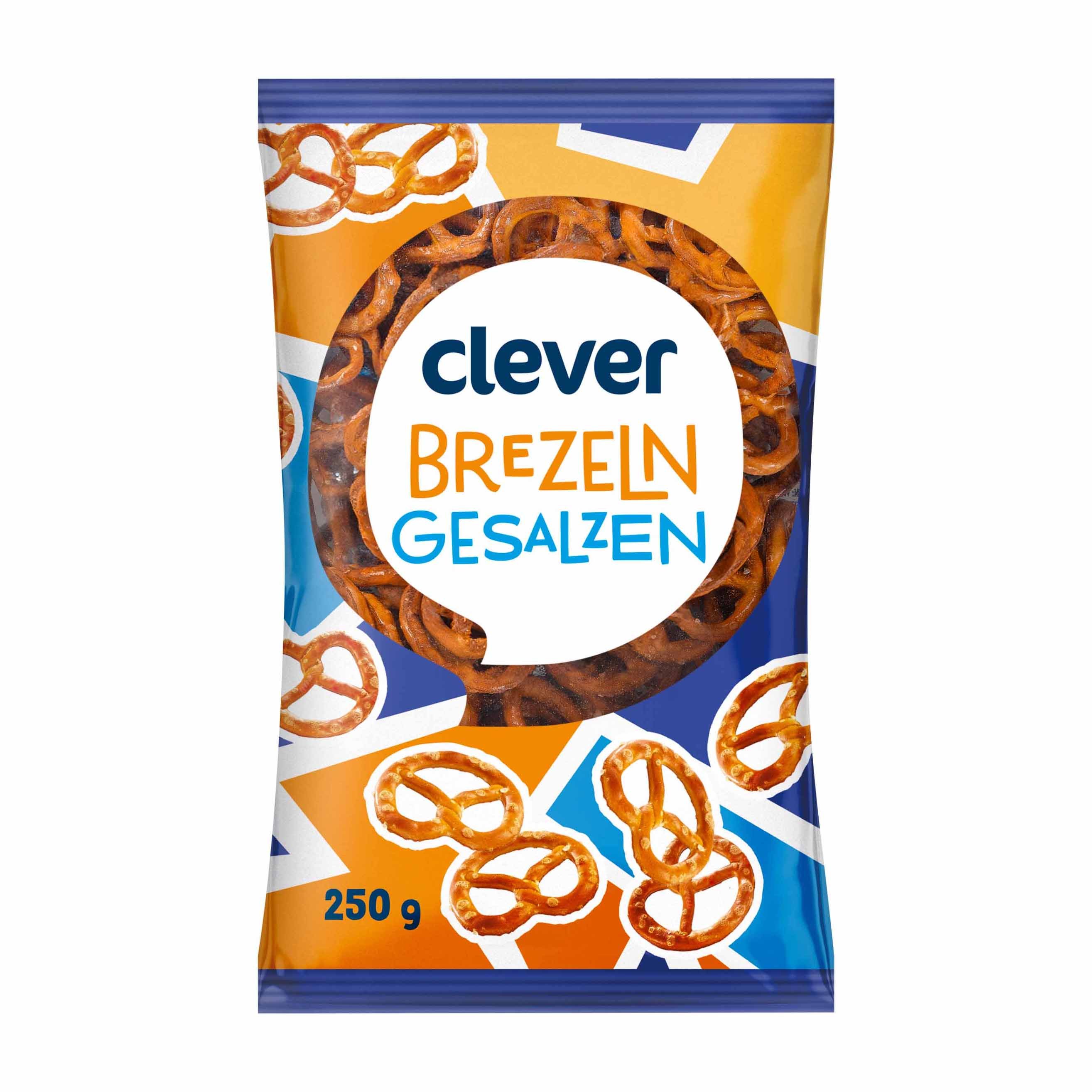 Clever Brezeln gesalzen