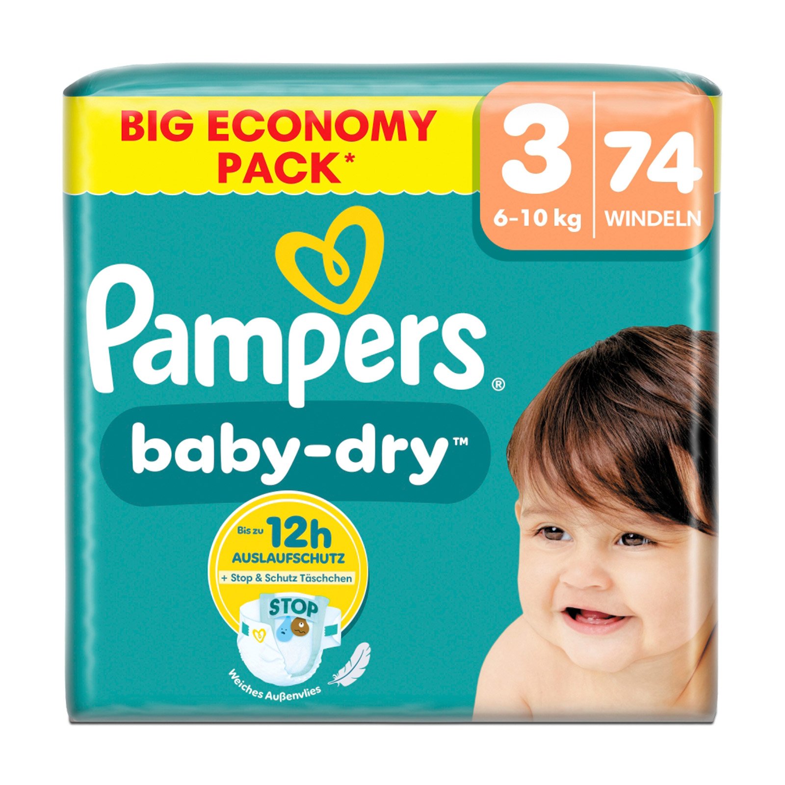 Pampers Windeln Baby Dry Gr.3 Midi