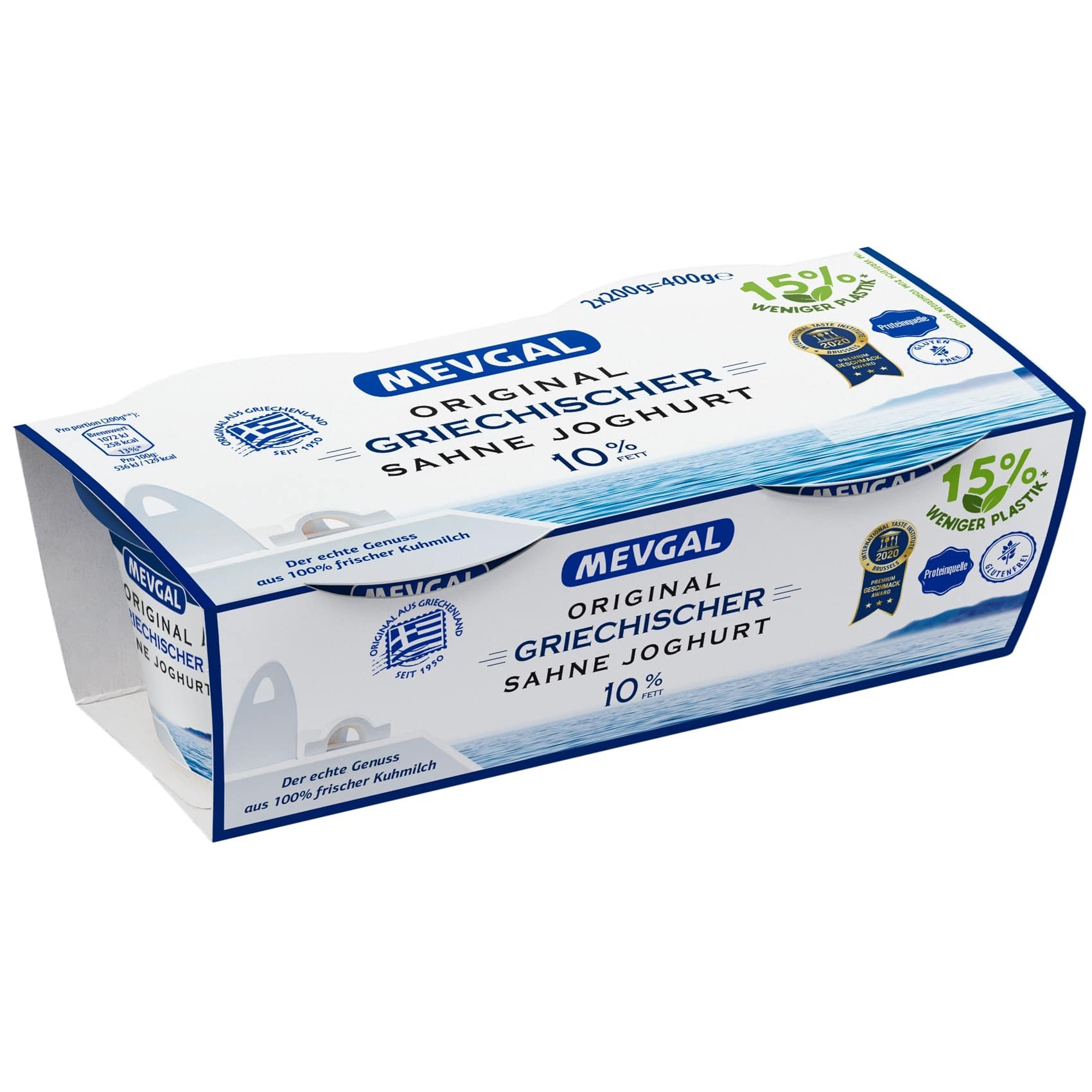 Mevgal Griechischer Joghurt 10%