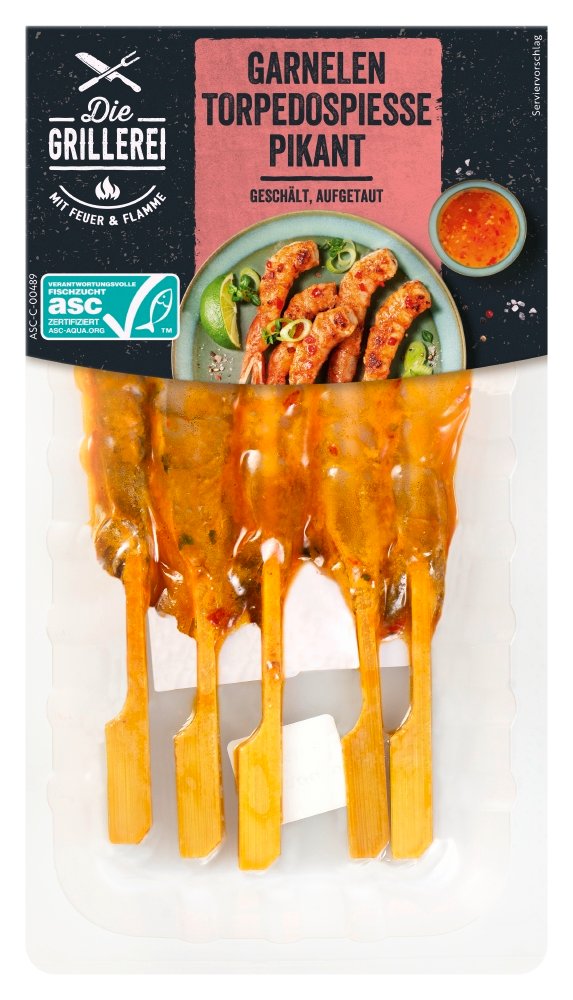 Die Grillerei Torpedospieße Chili