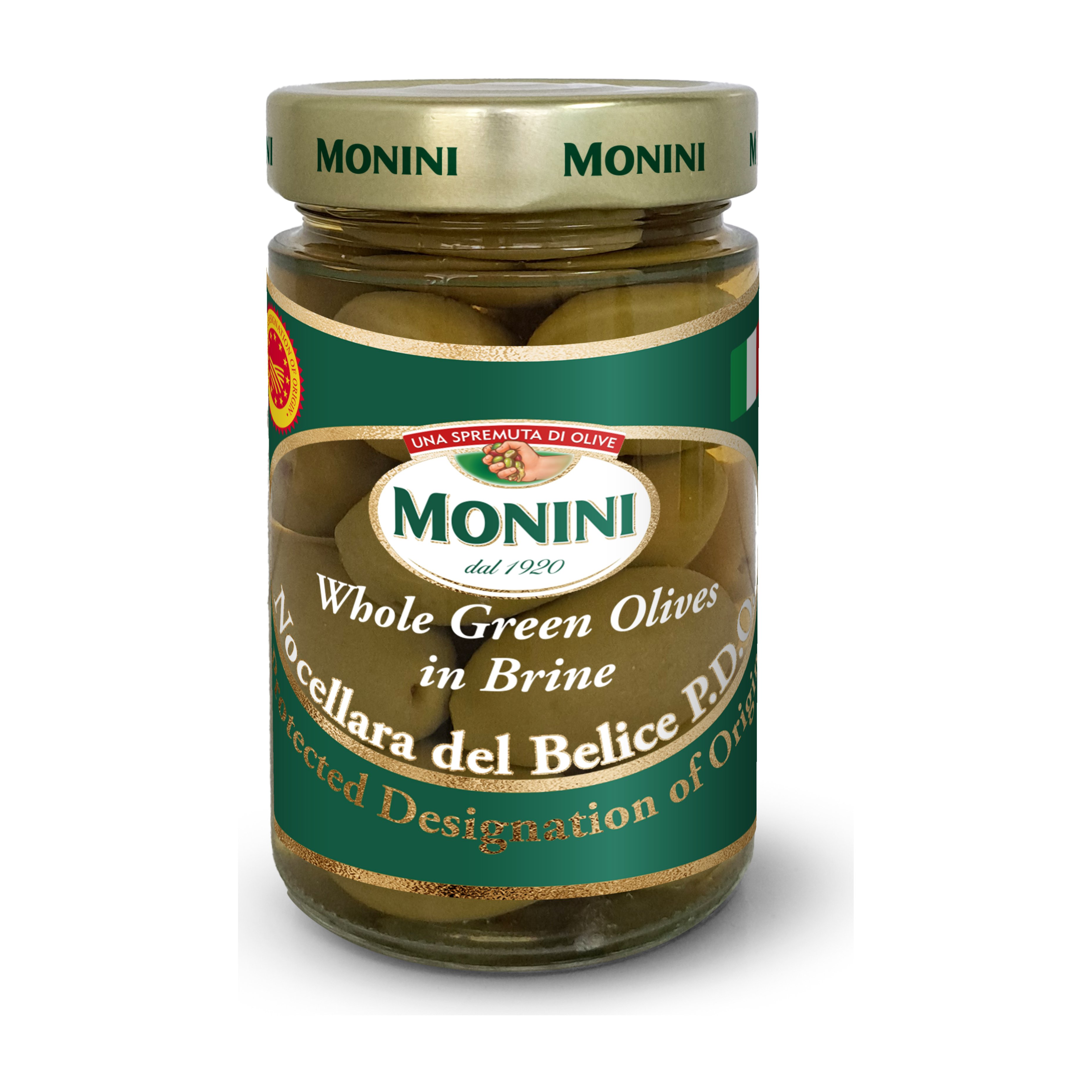 Monini Grüne Oliven mit Kern