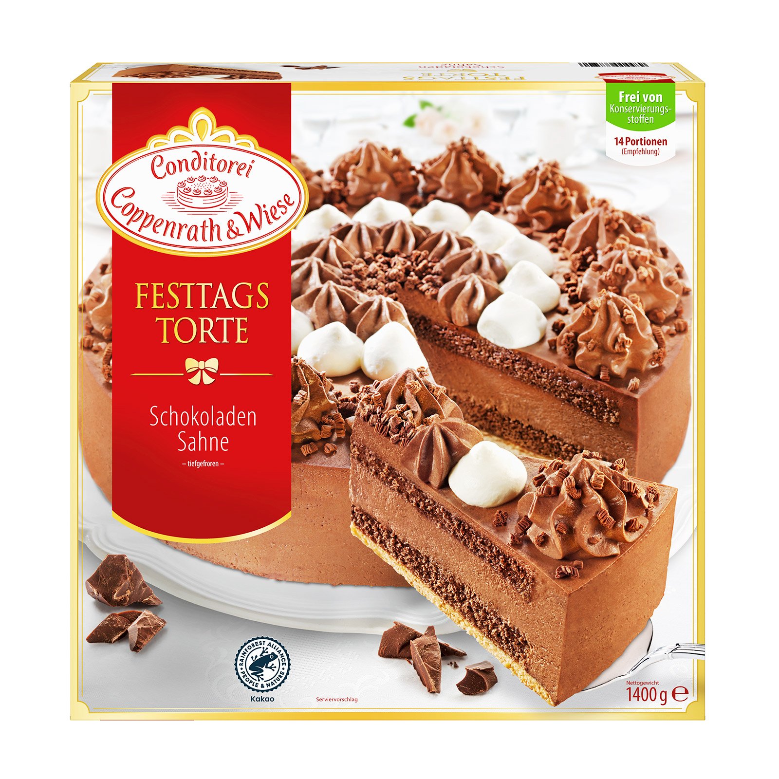 Coppenrath & Wiese Festtagstorte Schokolade-Sahne
