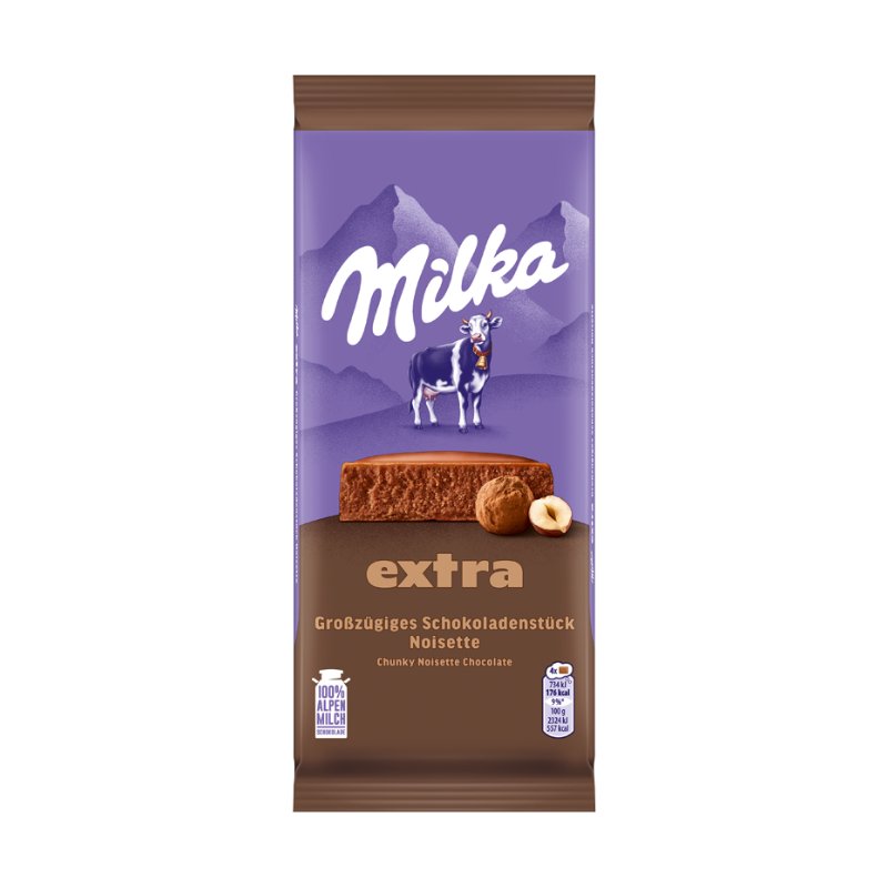 Milka Extra Noisette