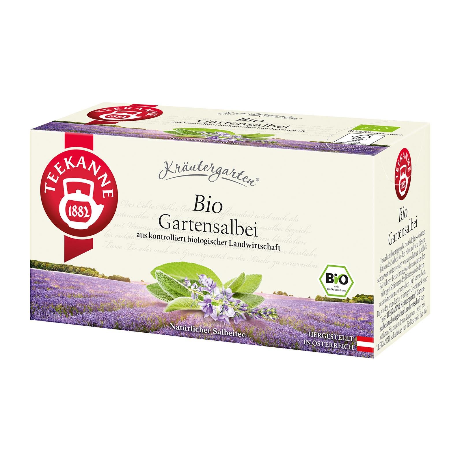 Teekanne Kräutergarten Gartensalbei