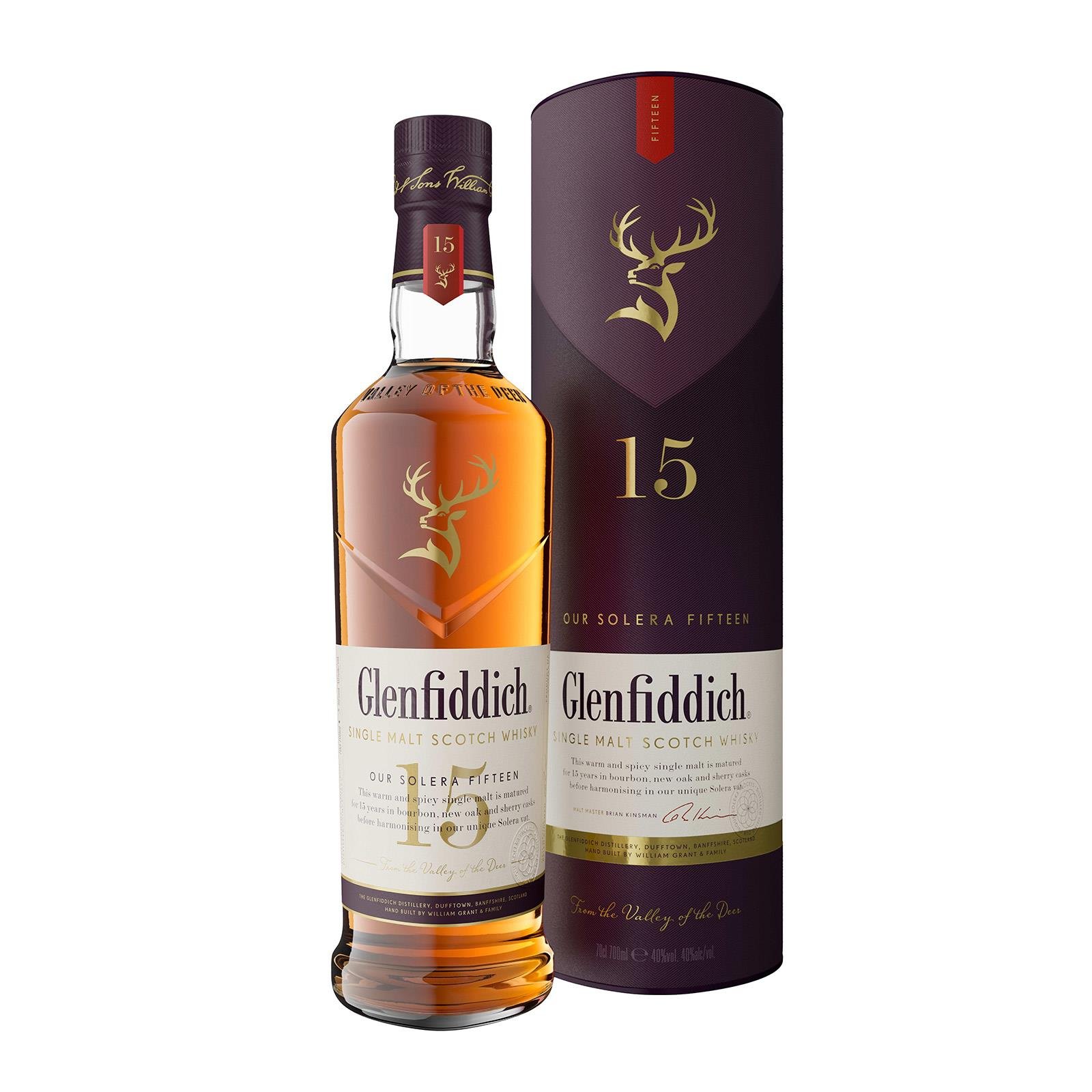 Glenfiddich 15yo Single Malt Scotch Whisky
