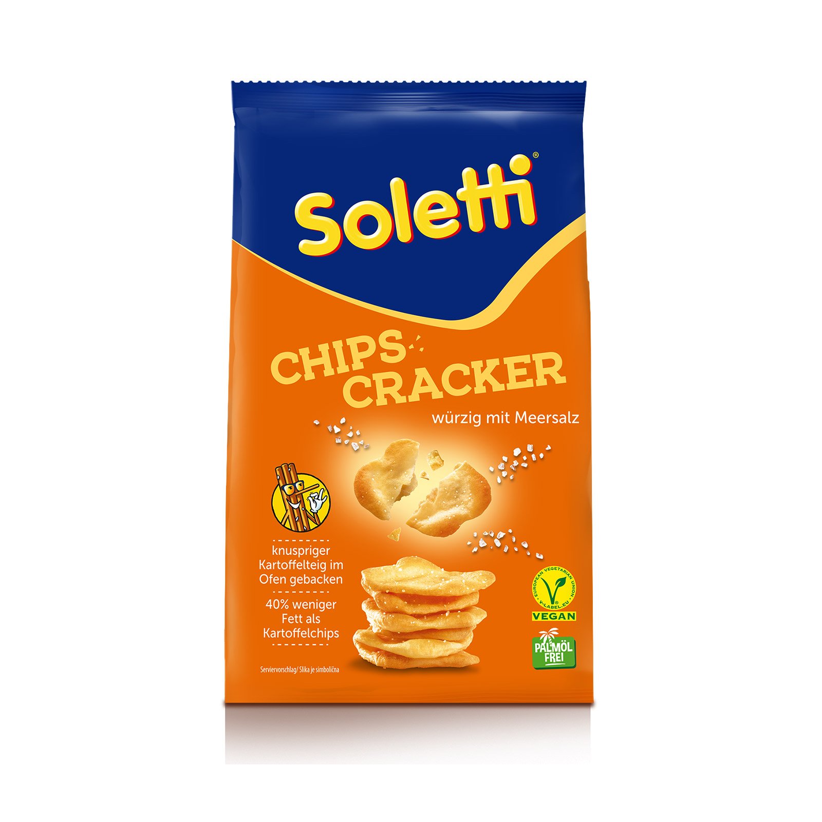 Soletti Chips Cracker mit Meersalz