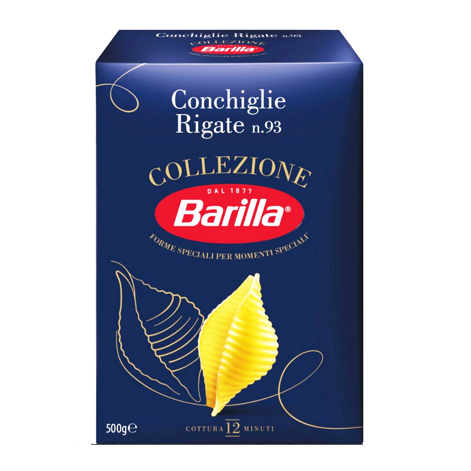 Barilla Conchiglie Rigate