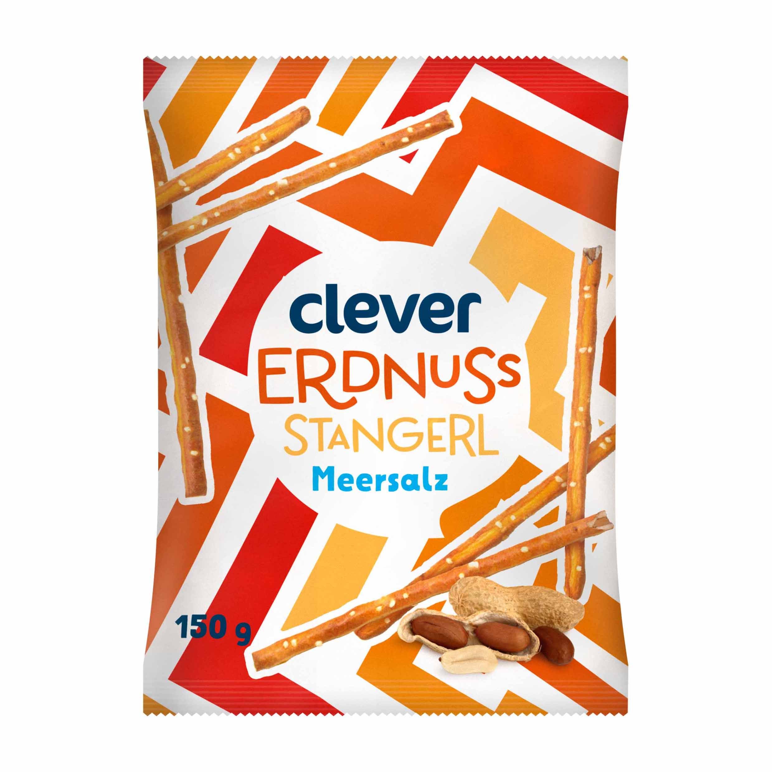 Clever Erdnuss Salzstangerl