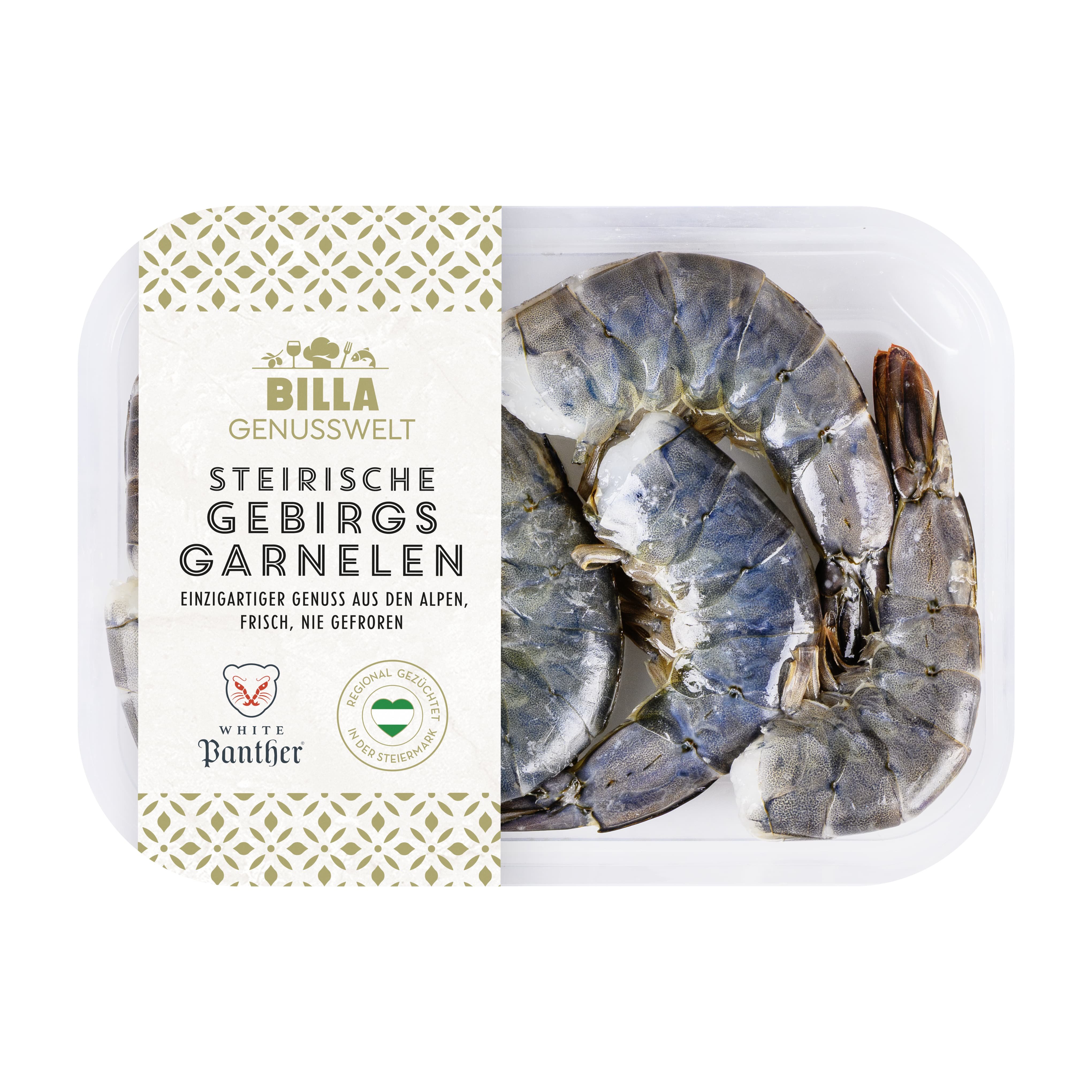 BILLA Genusswelt Steirische Gebirgsgarnelen