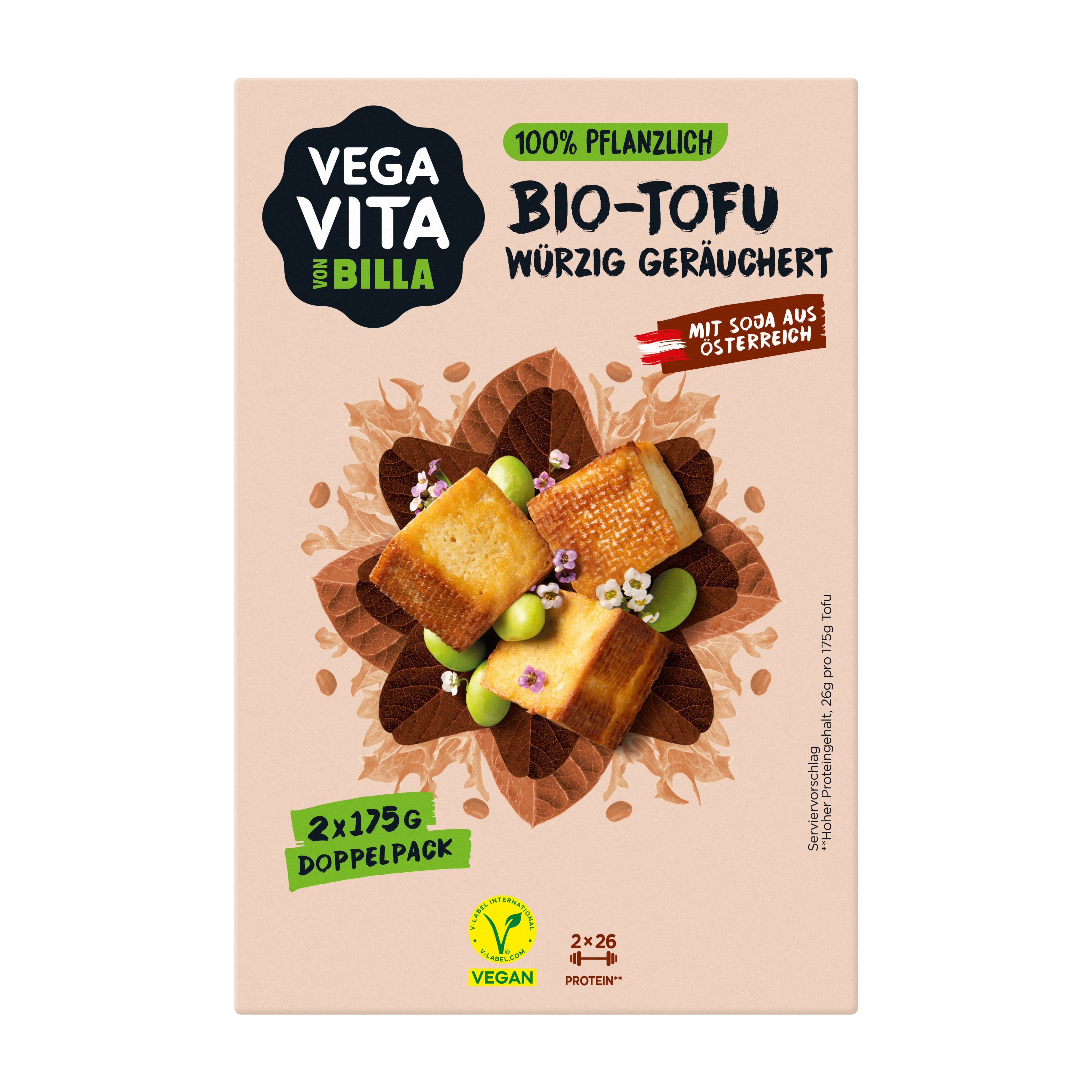 Vegavita Bio Tofu würzig geräuchert