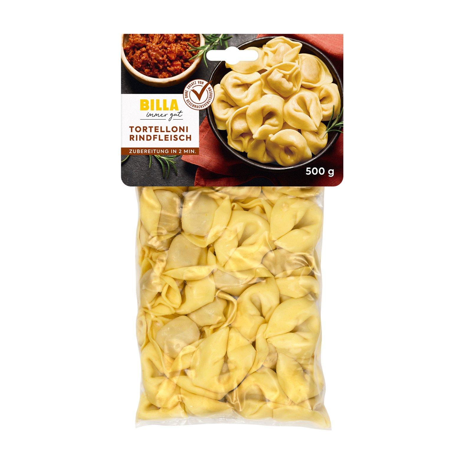 Billa Tortelloni Rindfleisch