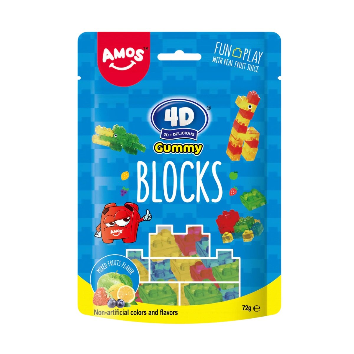 Amos 4D Gummy Blocks