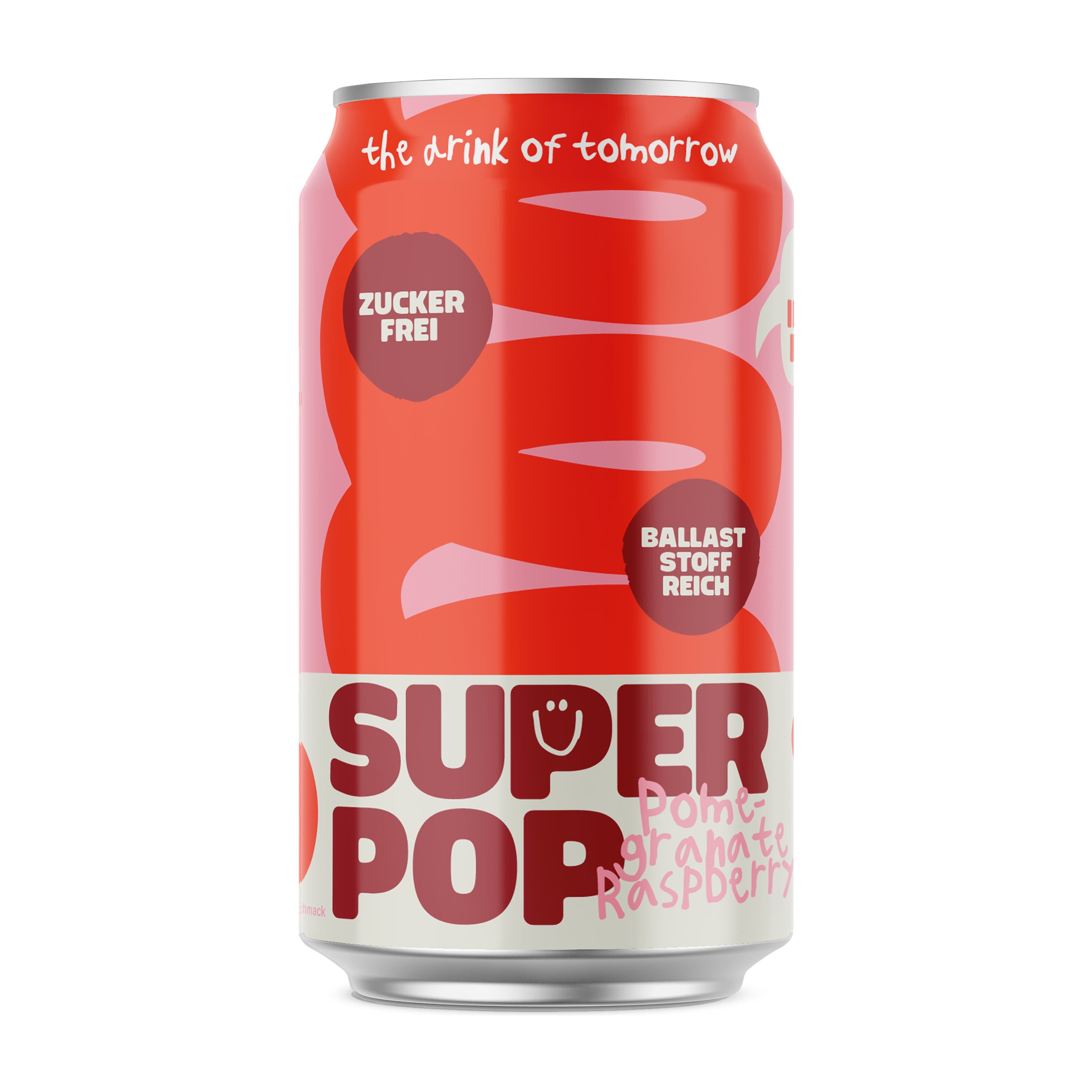 Super Pop Granatapfel-Himbeere