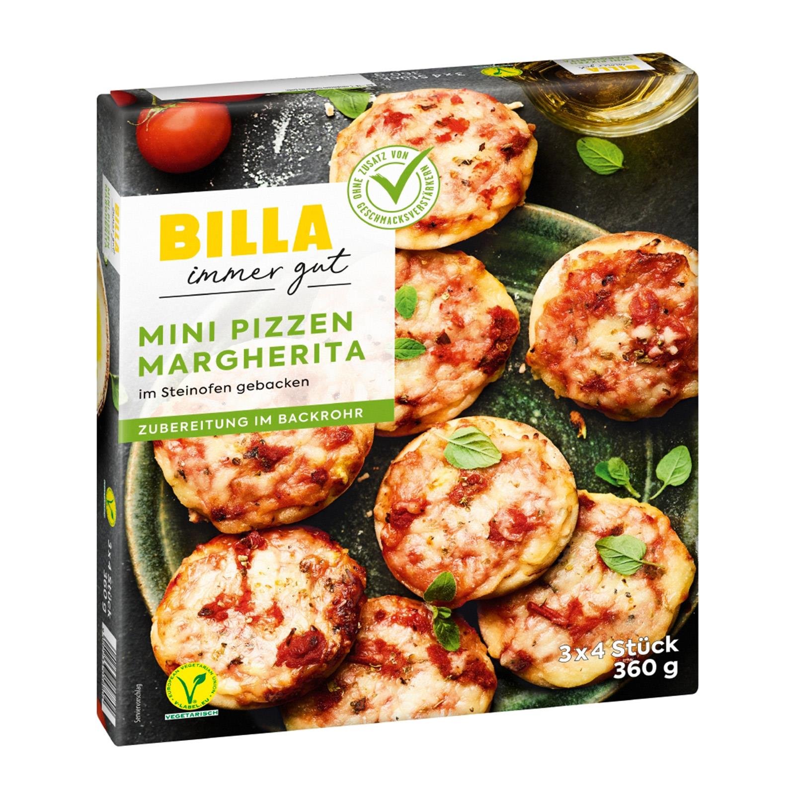 BILLA Mini-Pizzen Margherita