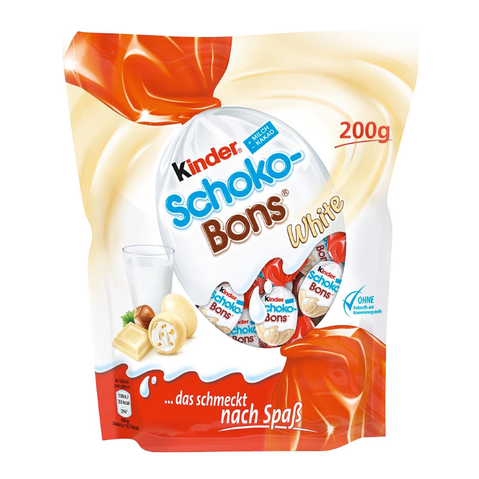 Kinder Schokobons White
