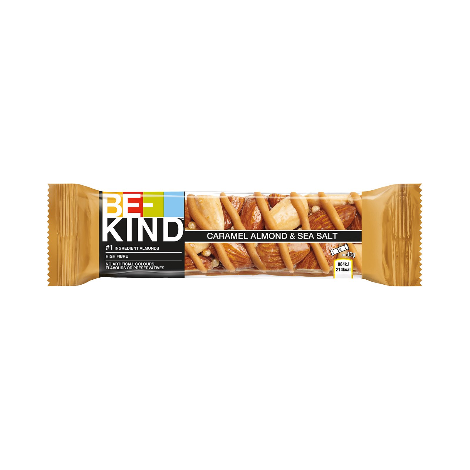 BE-KIND Karamell Mandeln & Meersalz Nussriegel